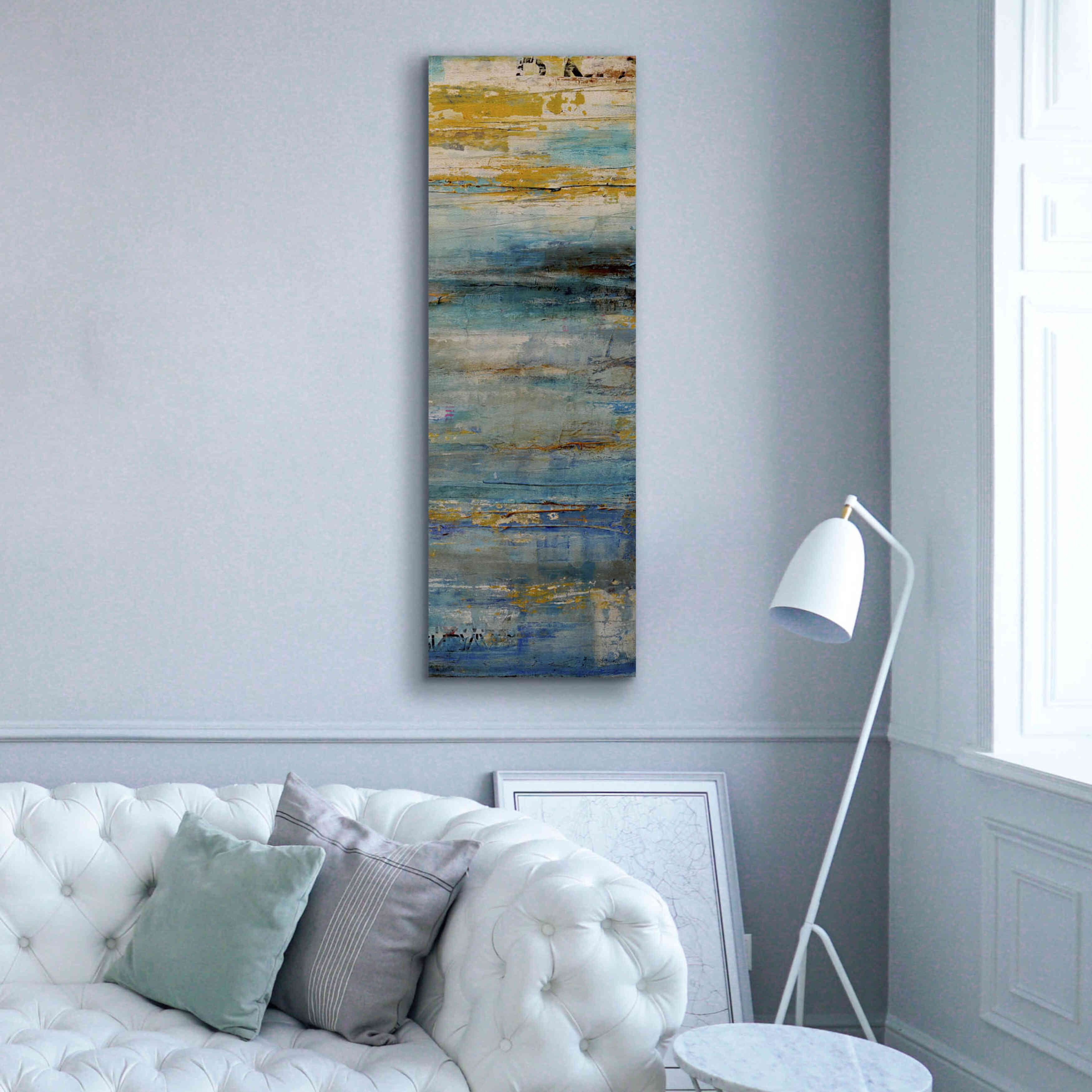 'Beyond the Sea II' by Erin Ashley, Giclee Canvas Wall Art,20 x 60