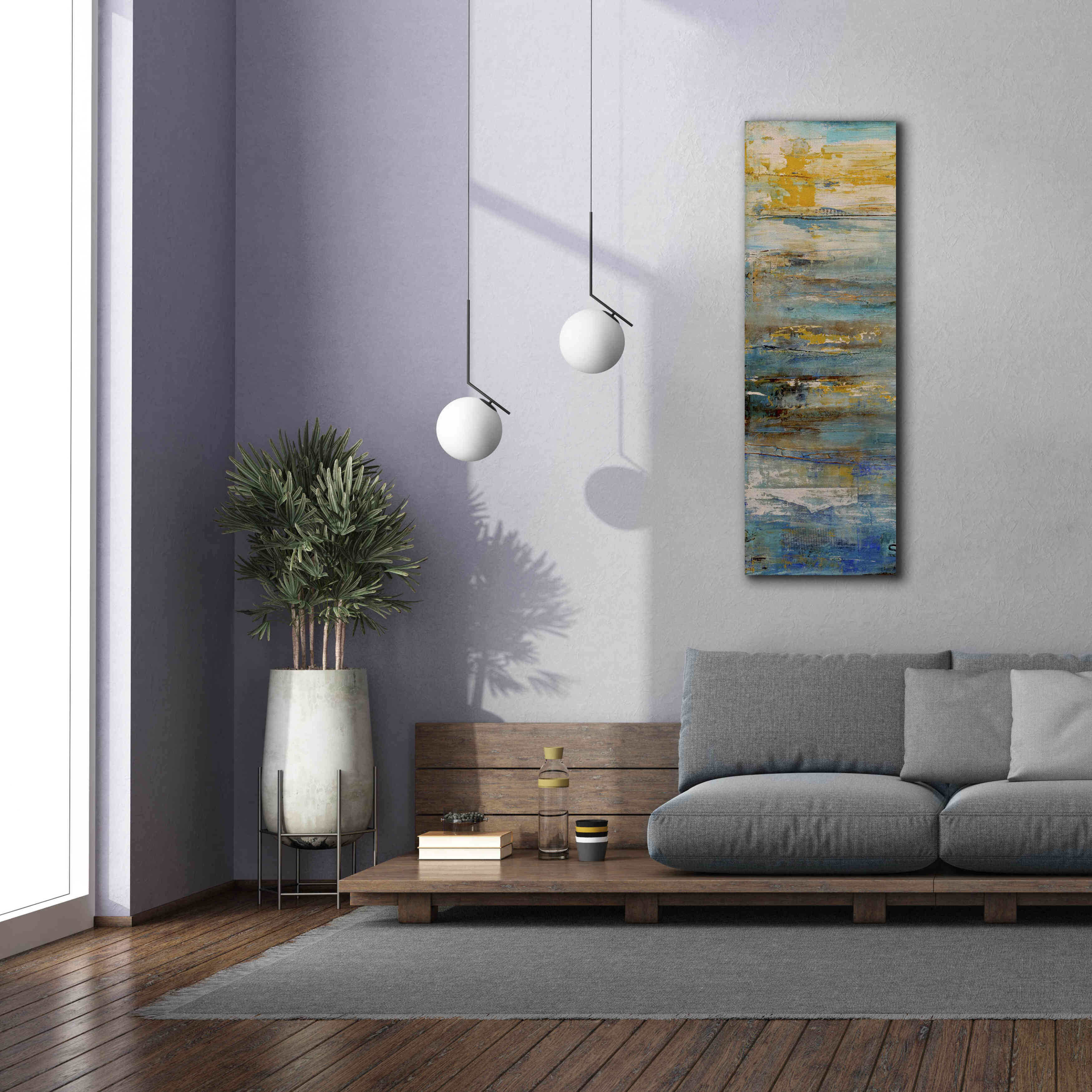 'Beyond the Sea I' by Erin Ashley, Giclee Canvas Wall Art,20 x 60