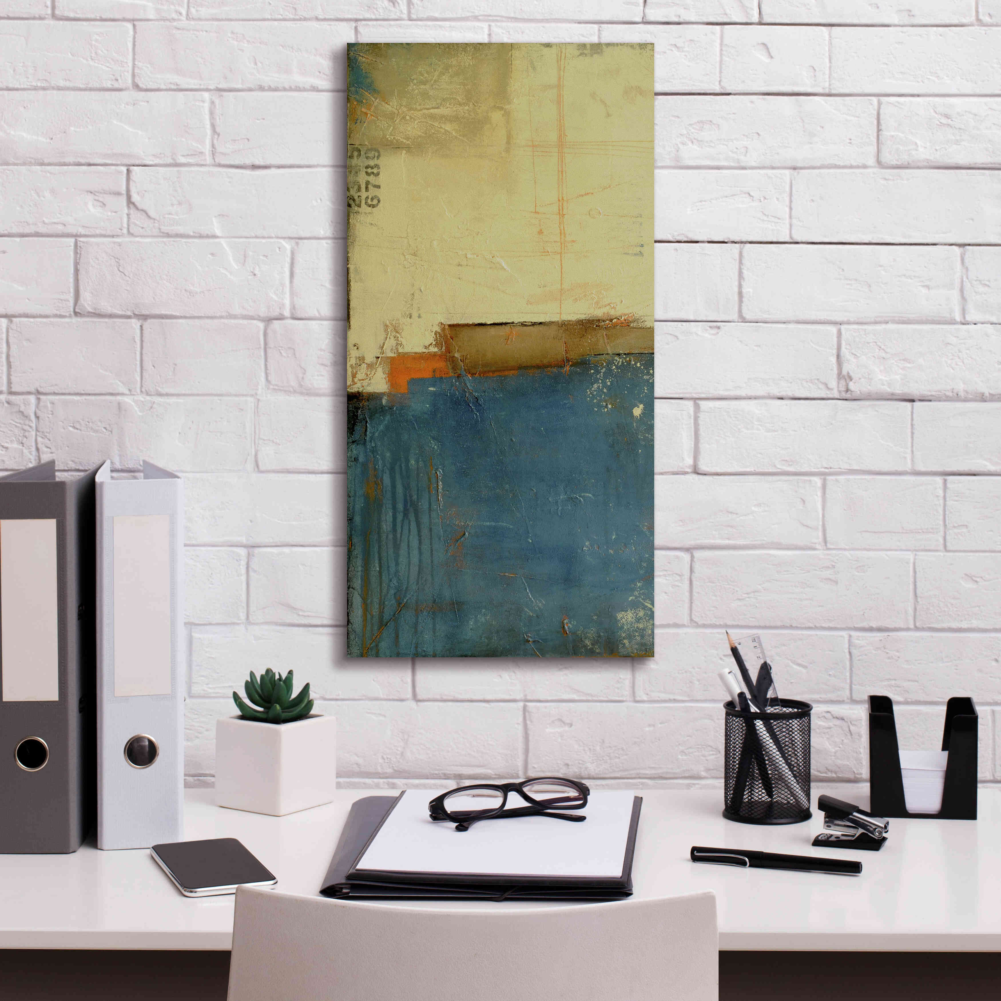 'Backward Mile I' by Erin Ashley, Giclee Canvas Wall Art,12 x 24