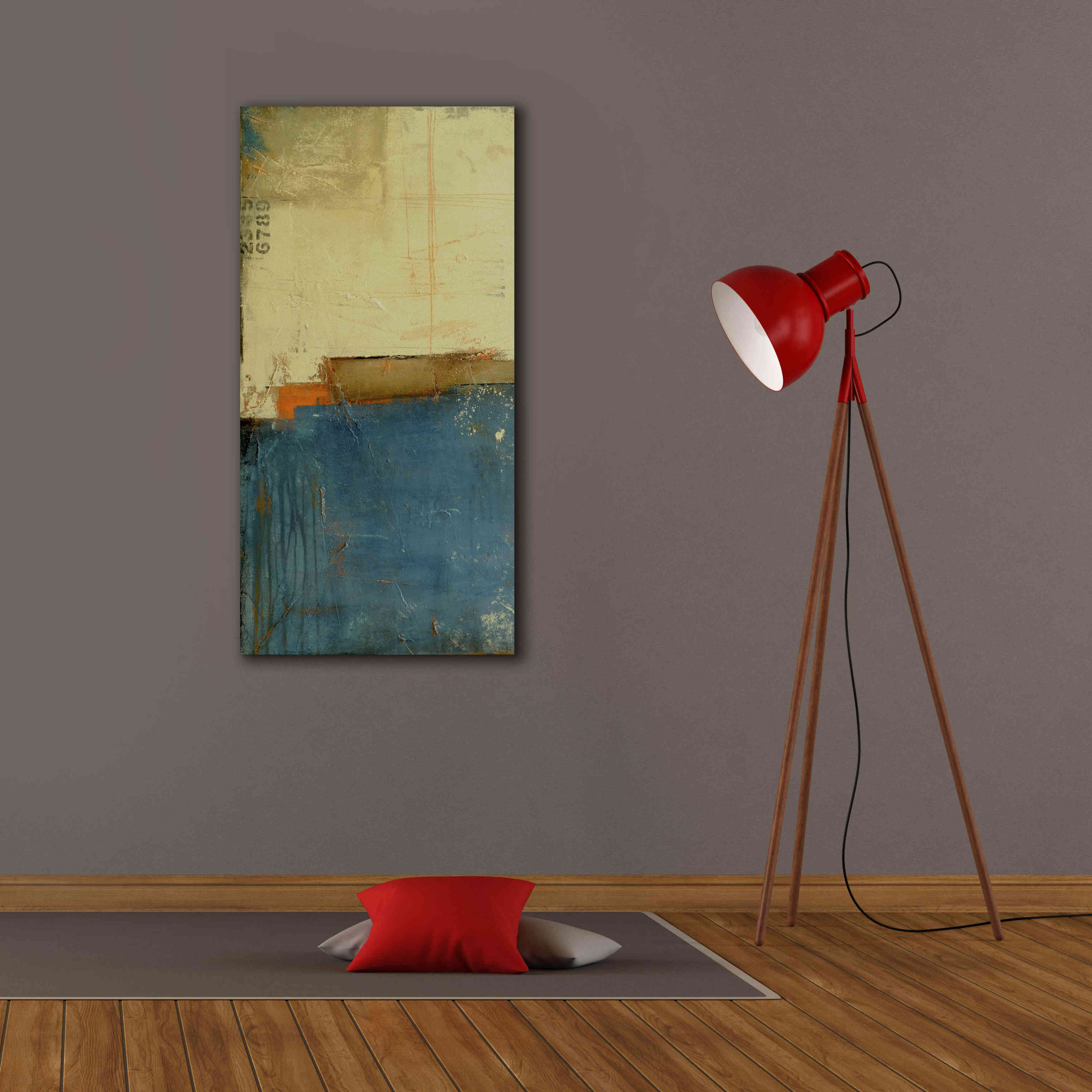 'Backward Mile I' by Erin Ashley, Giclee Canvas Wall Art,20 x 40