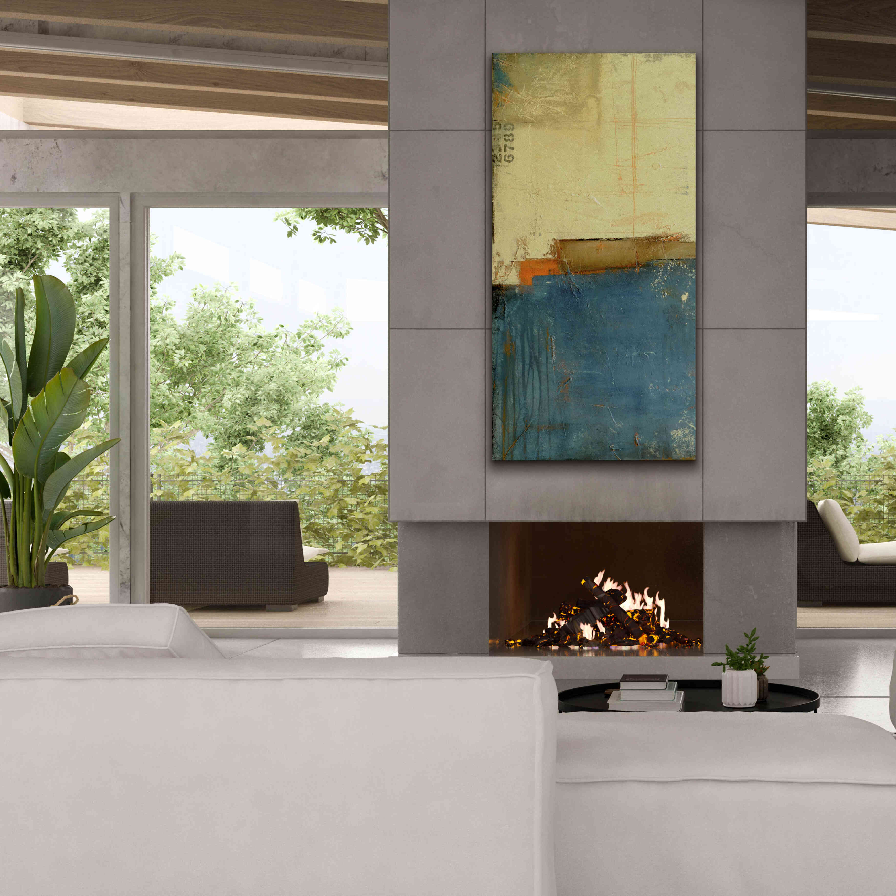 'Backward Mile I' by Erin Ashley, Giclee Canvas Wall Art,30 x 60