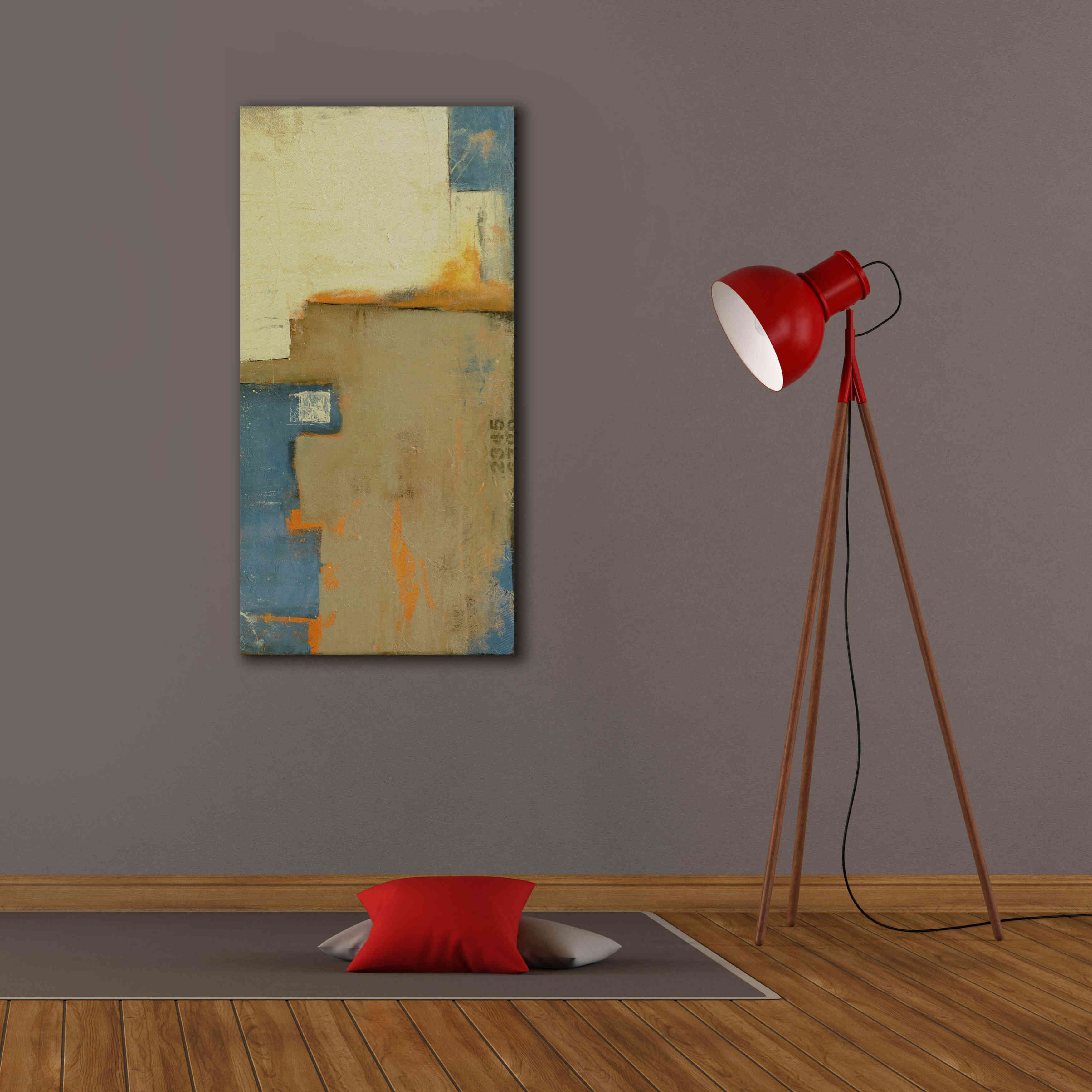 'Backward Mile II' by Erin Ashley, Giclee Canvas Wall Art,20 x 40