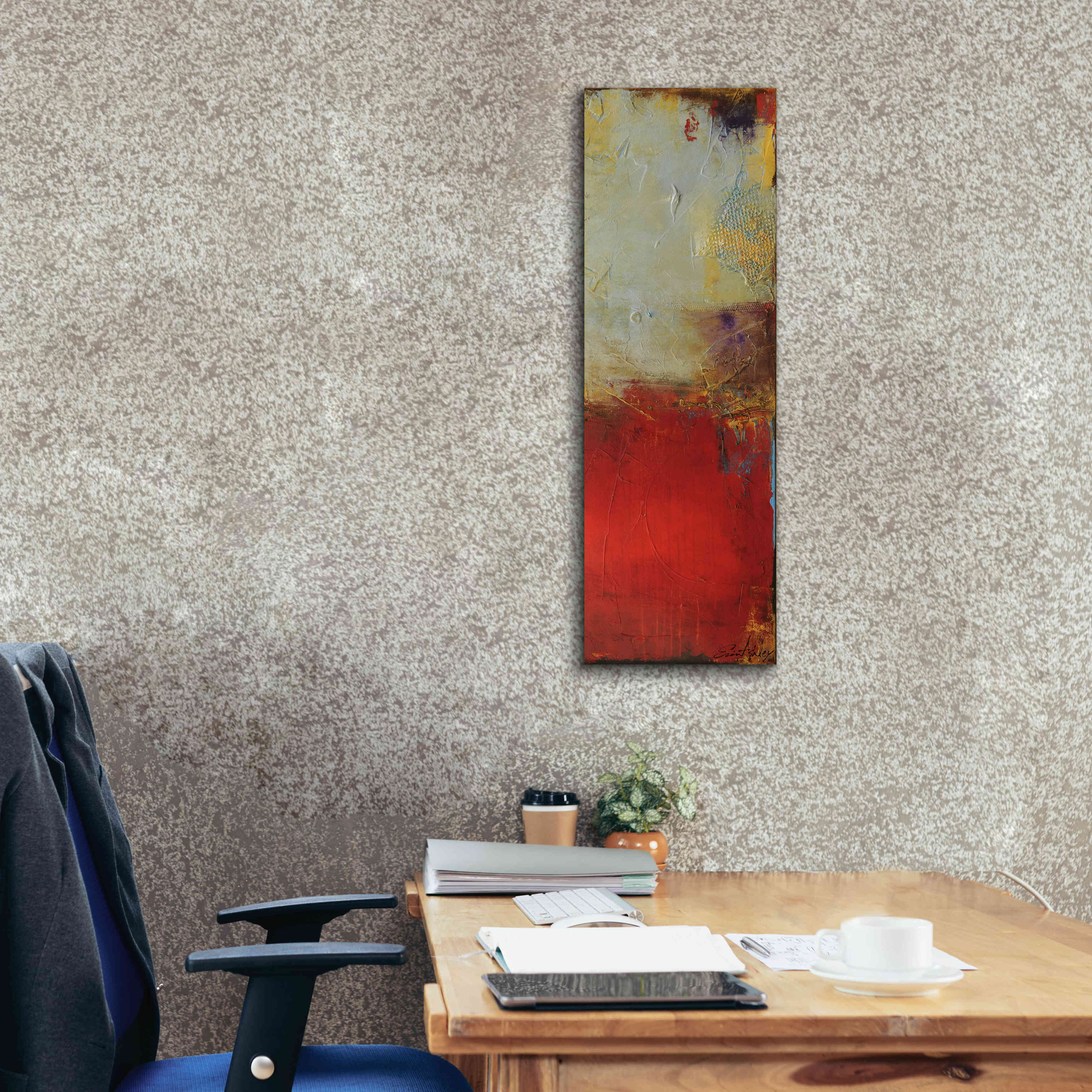 'Chicago St. Rush II' by Erin Ashley, Giclee Canvas Wall Art,12 x 36