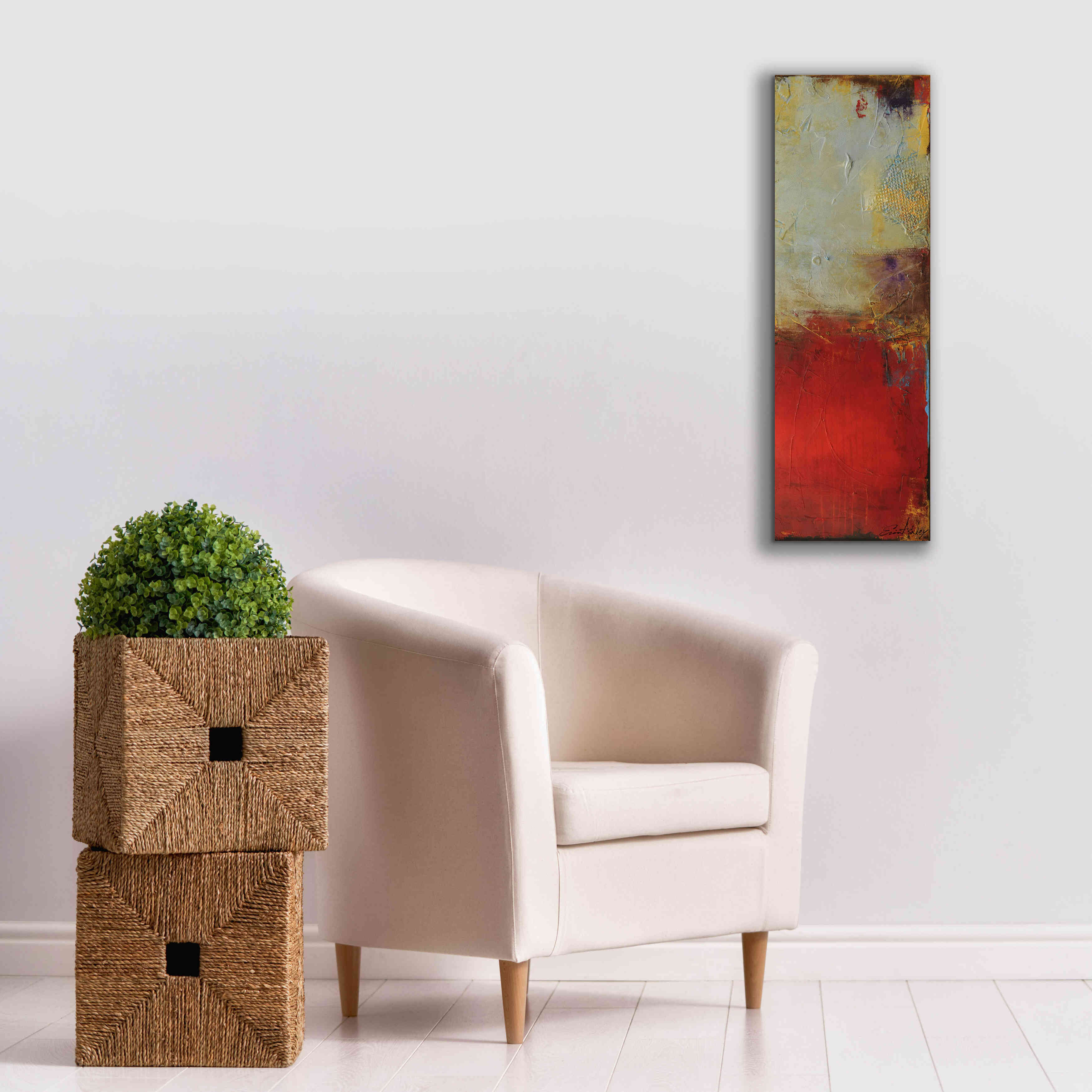 'Chicago St. Rush II' by Erin Ashley, Giclee Canvas Wall Art,12 x 36