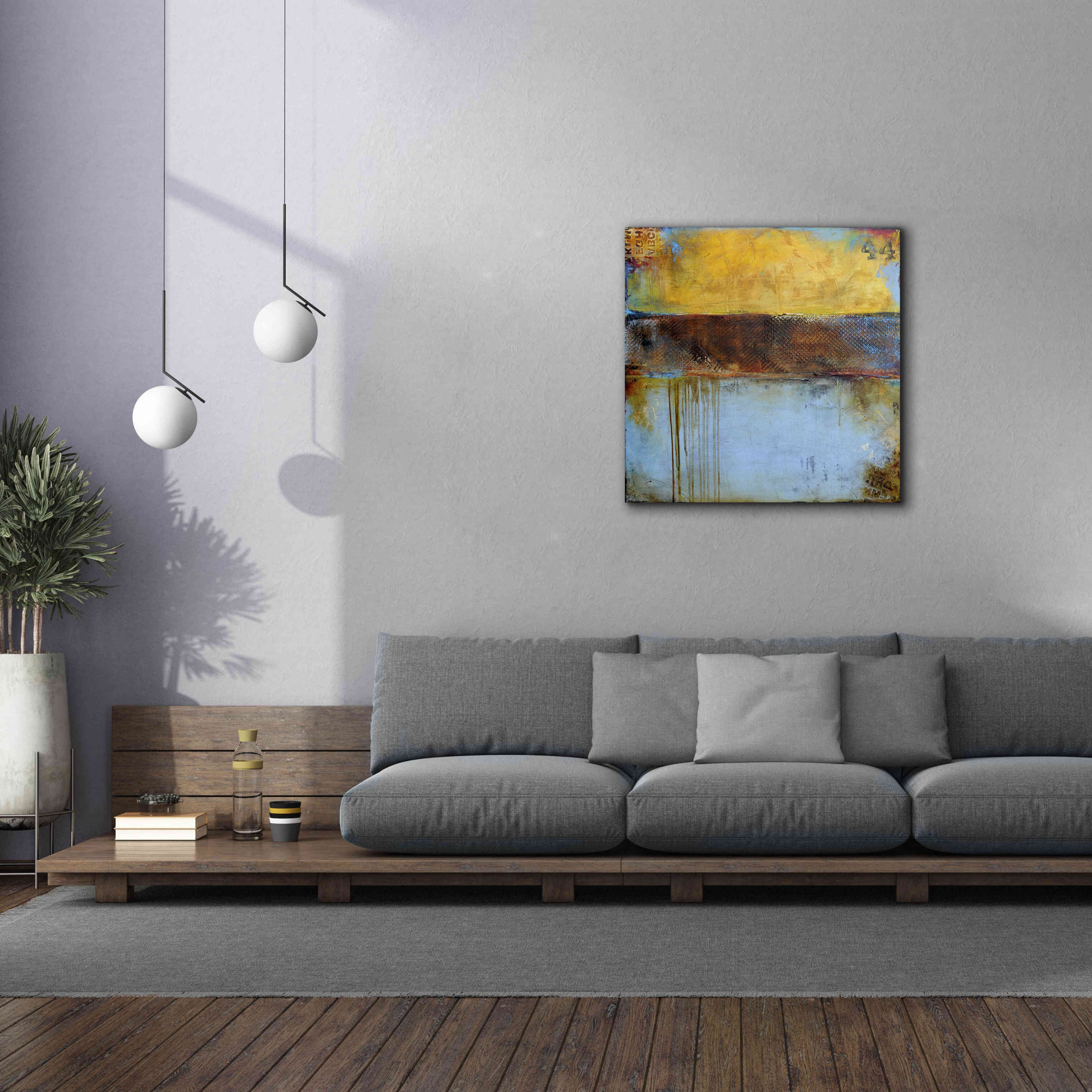 'Crossroad 44' by Erin Ashley, Giclee Canvas Wall Art,37 x 37