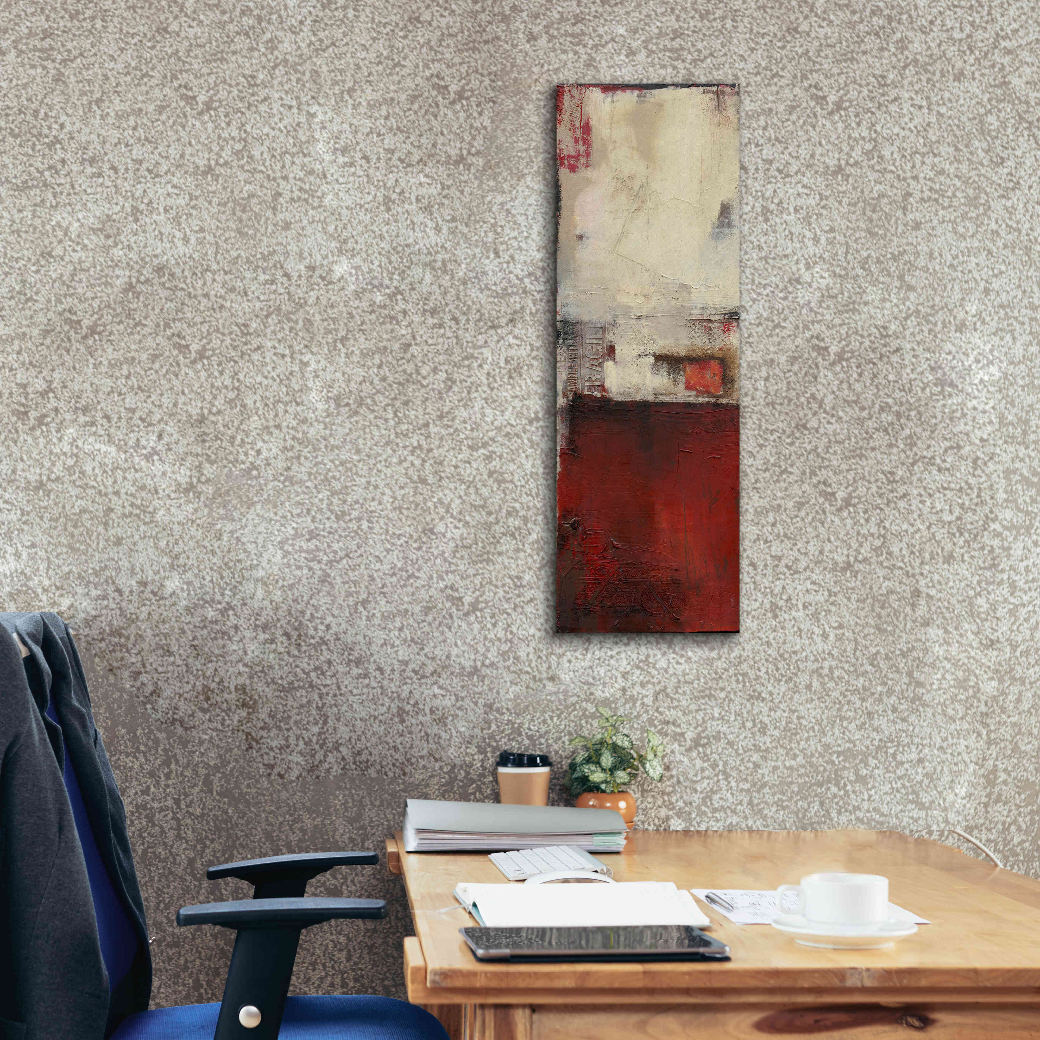 'Drop Box I' by Erin Ashley, Giclee Canvas Wall Art,12 x 36