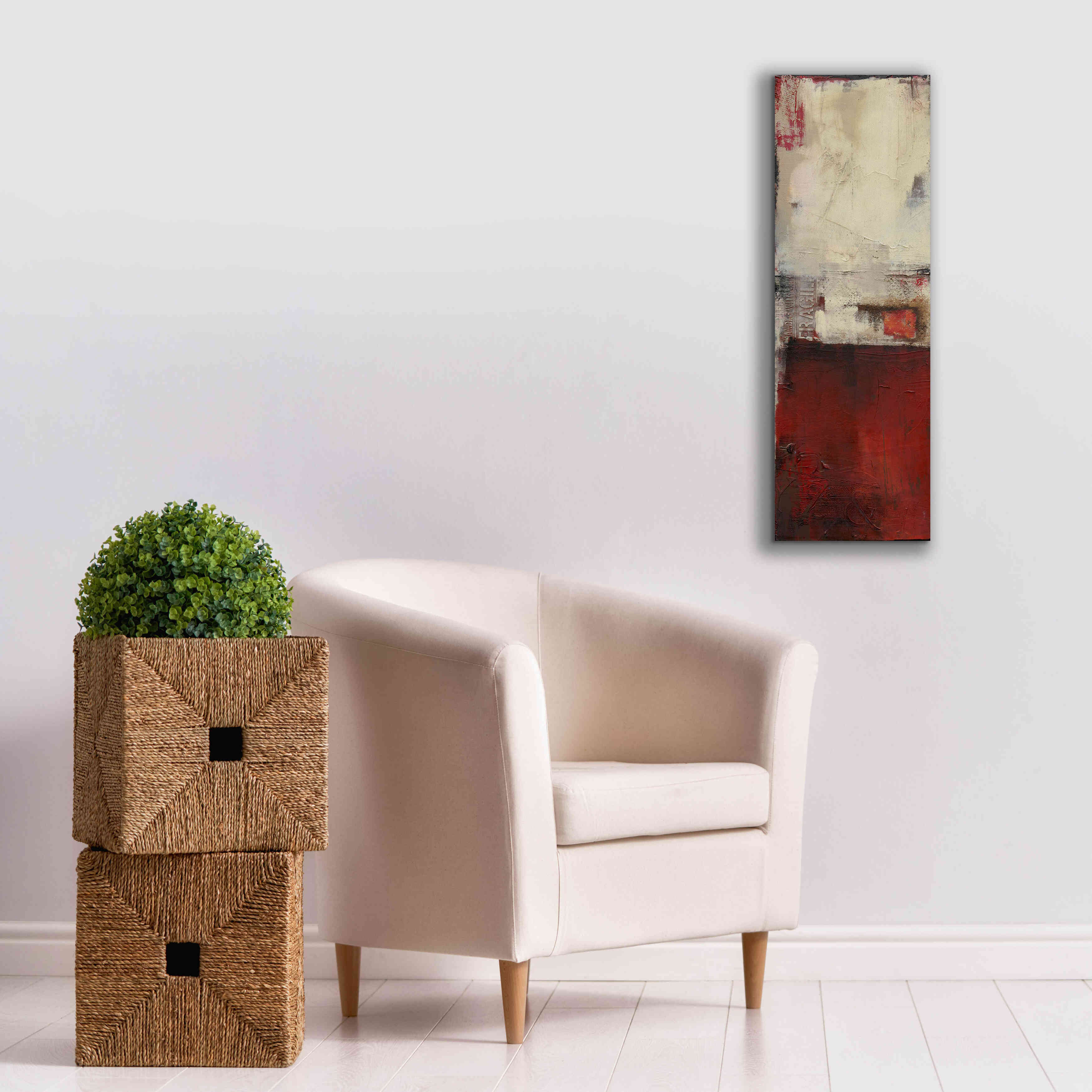 'Drop Box I' by Erin Ashley, Giclee Canvas Wall Art,12 x 36