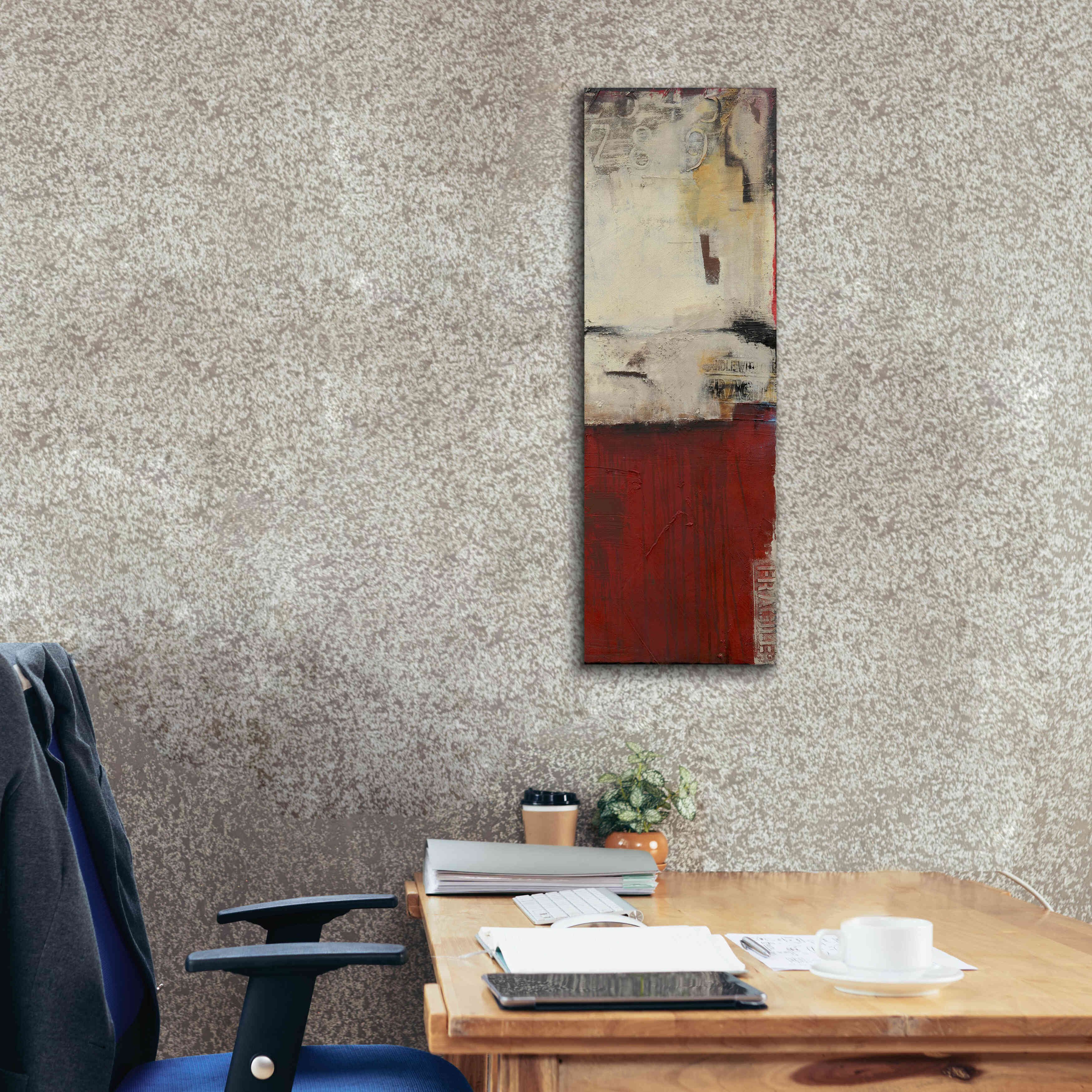 'Drop Box II' by Erin Ashley, Giclee Canvas Wall Art,12 x 36