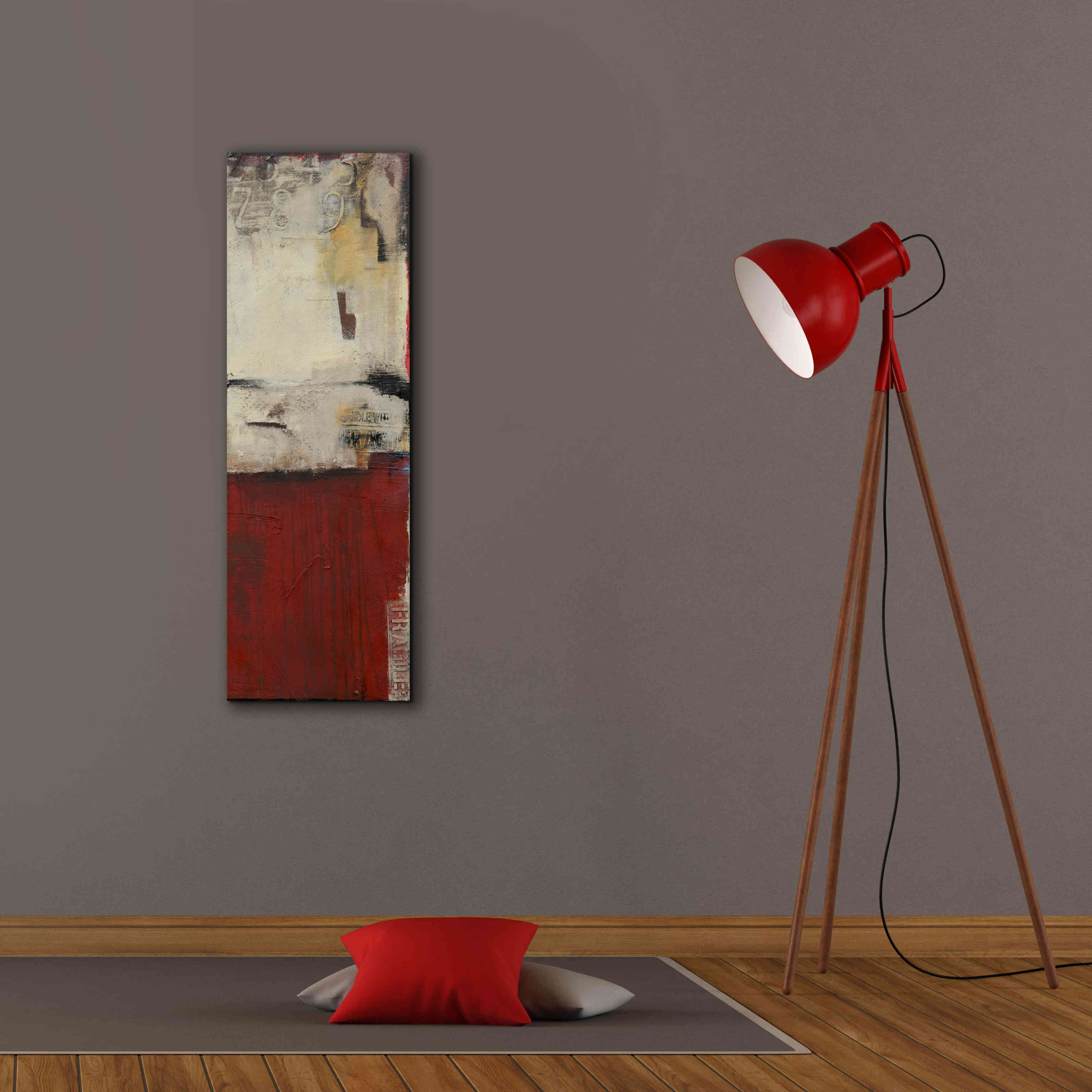 'Drop Box II' by Erin Ashley, Giclee Canvas Wall Art,12 x 36