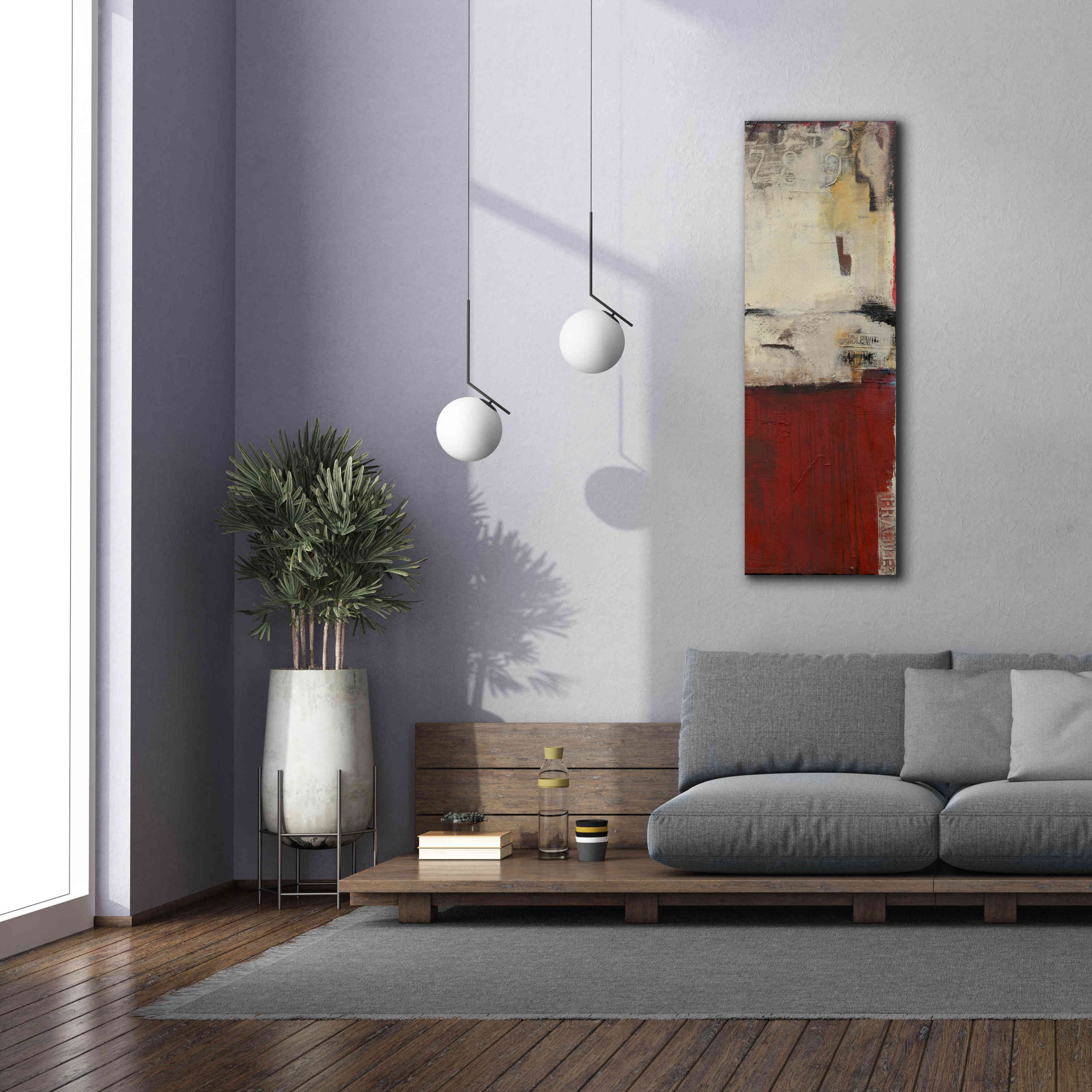 'Drop Box II' by Erin Ashley, Giclee Canvas Wall Art,20 x 60