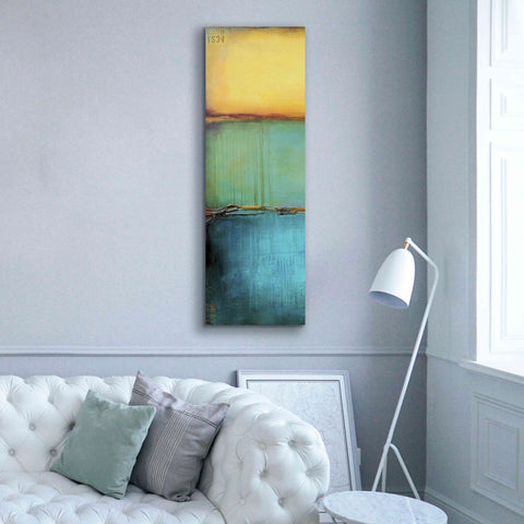 Image of 'Emeralds Bay I' by Erin Ashley, Giclee Canvas Wall Art,20 x 60