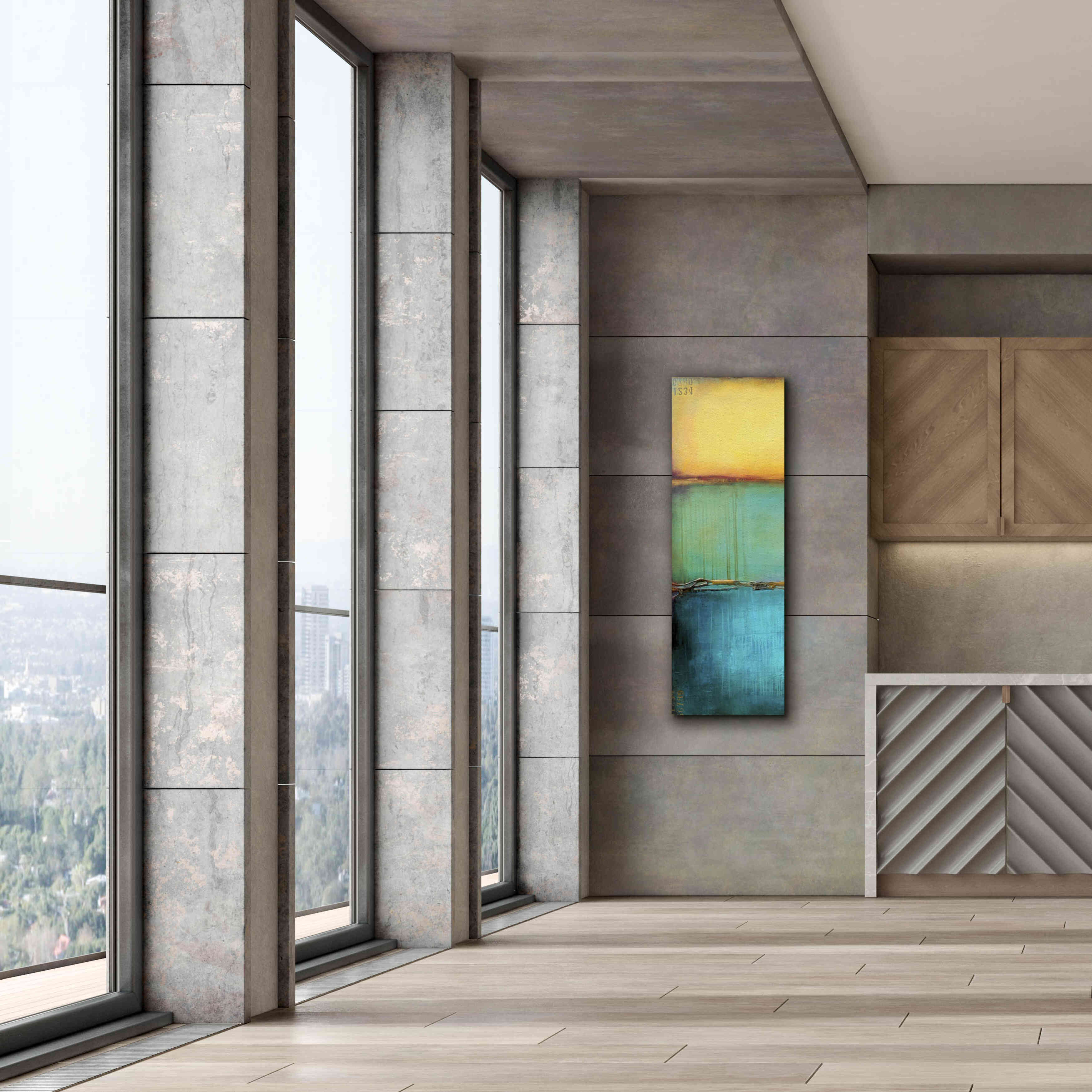 'Emeralds Bay I' by Erin Ashley, Giclee Canvas Wall Art,20 x 60