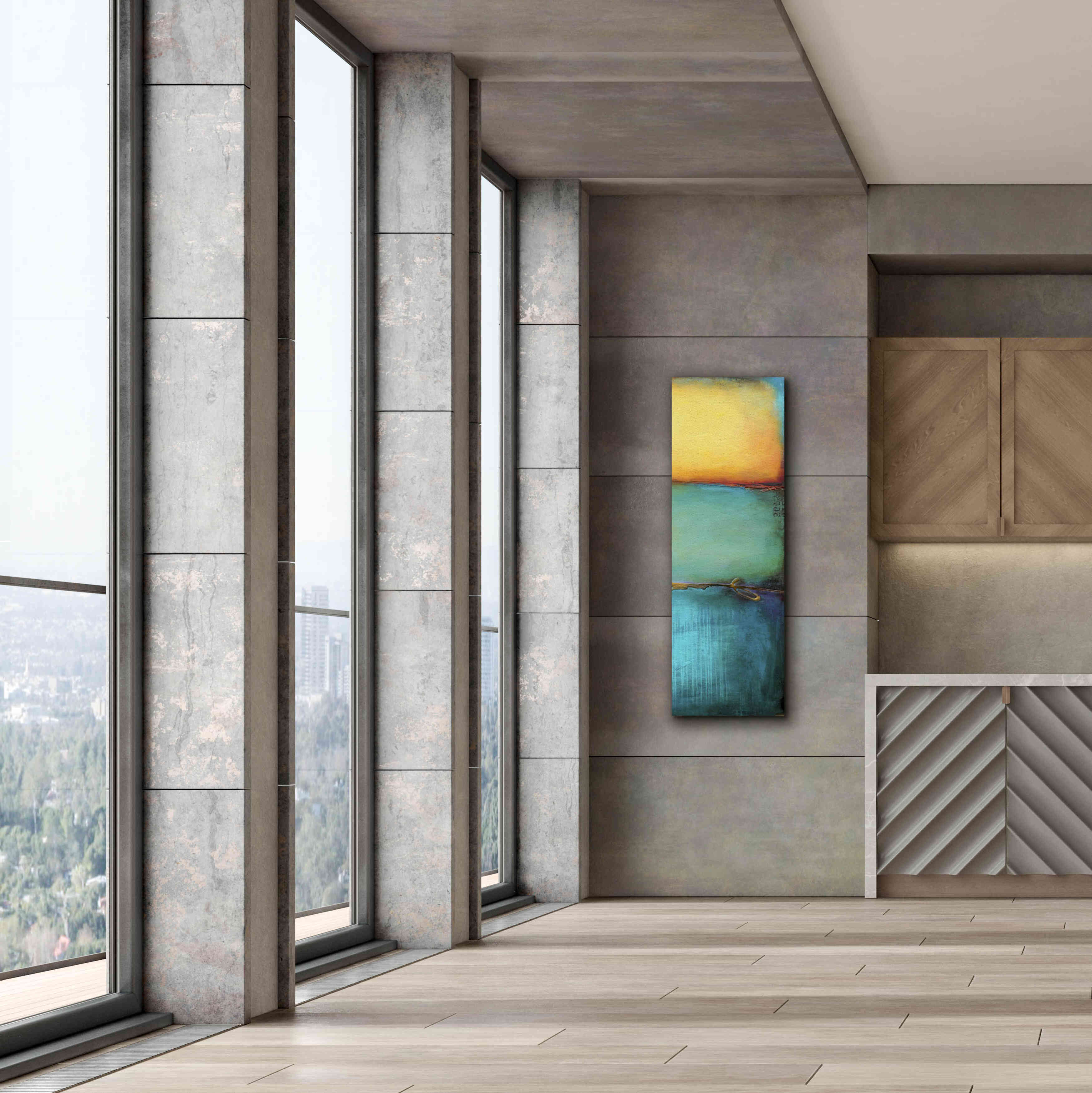 'Emeralds Bay II' by Erin Ashley, Giclee Canvas Wall Art,20 x 60