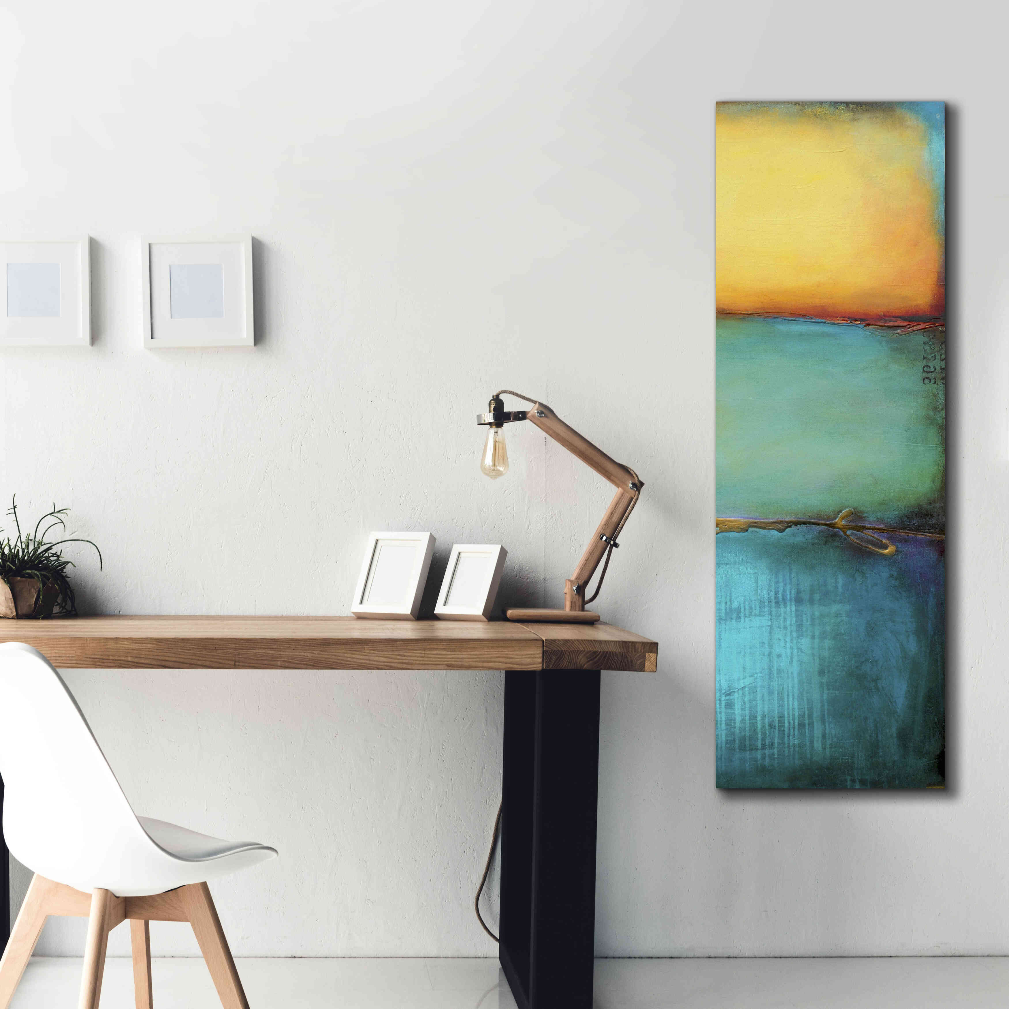 'Emeralds Bay II' by Erin Ashley, Giclee Canvas Wall Art,20 x 60