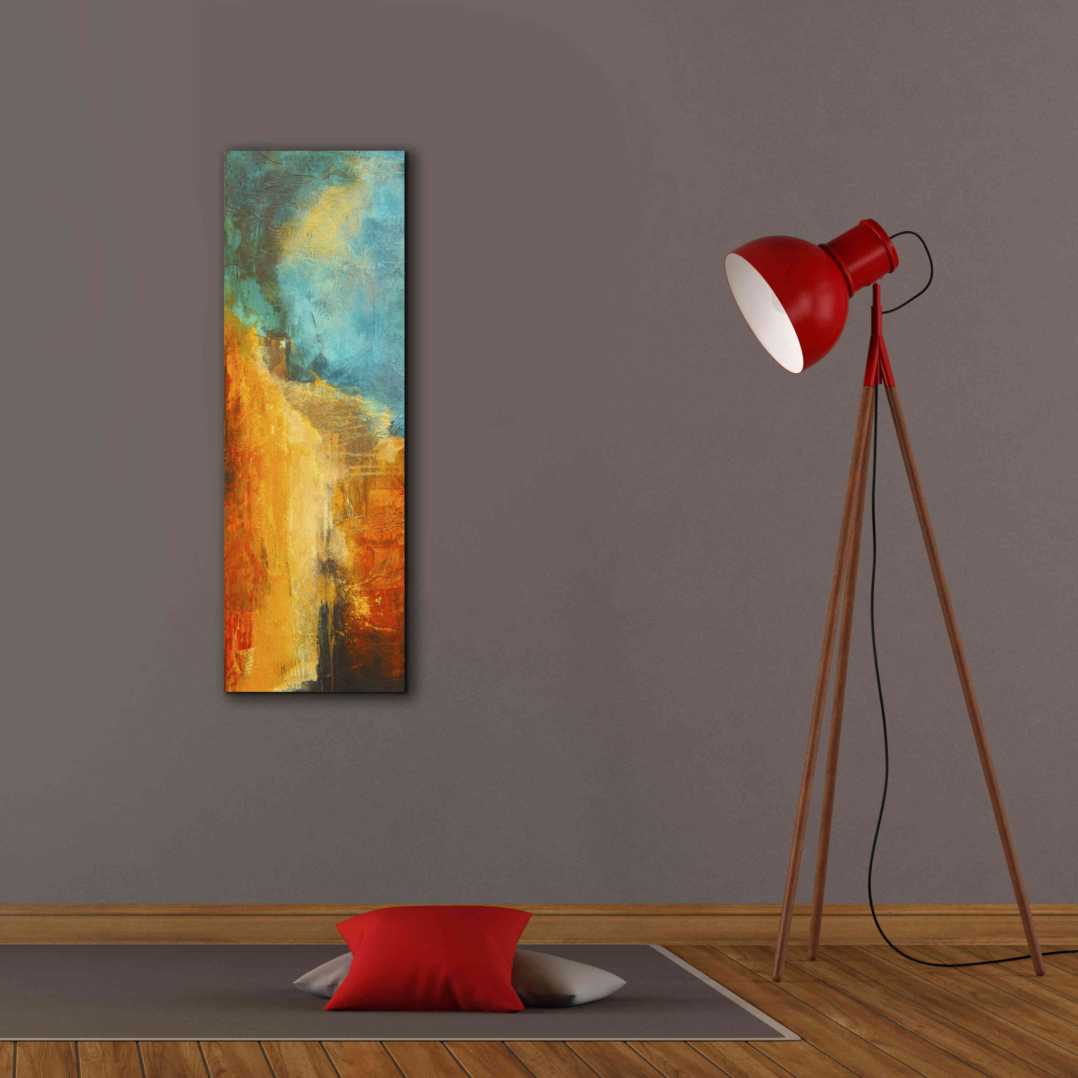 'Emeralds Cave II' by Erin Ashley, Giclee Canvas Wall Art,12 x 36