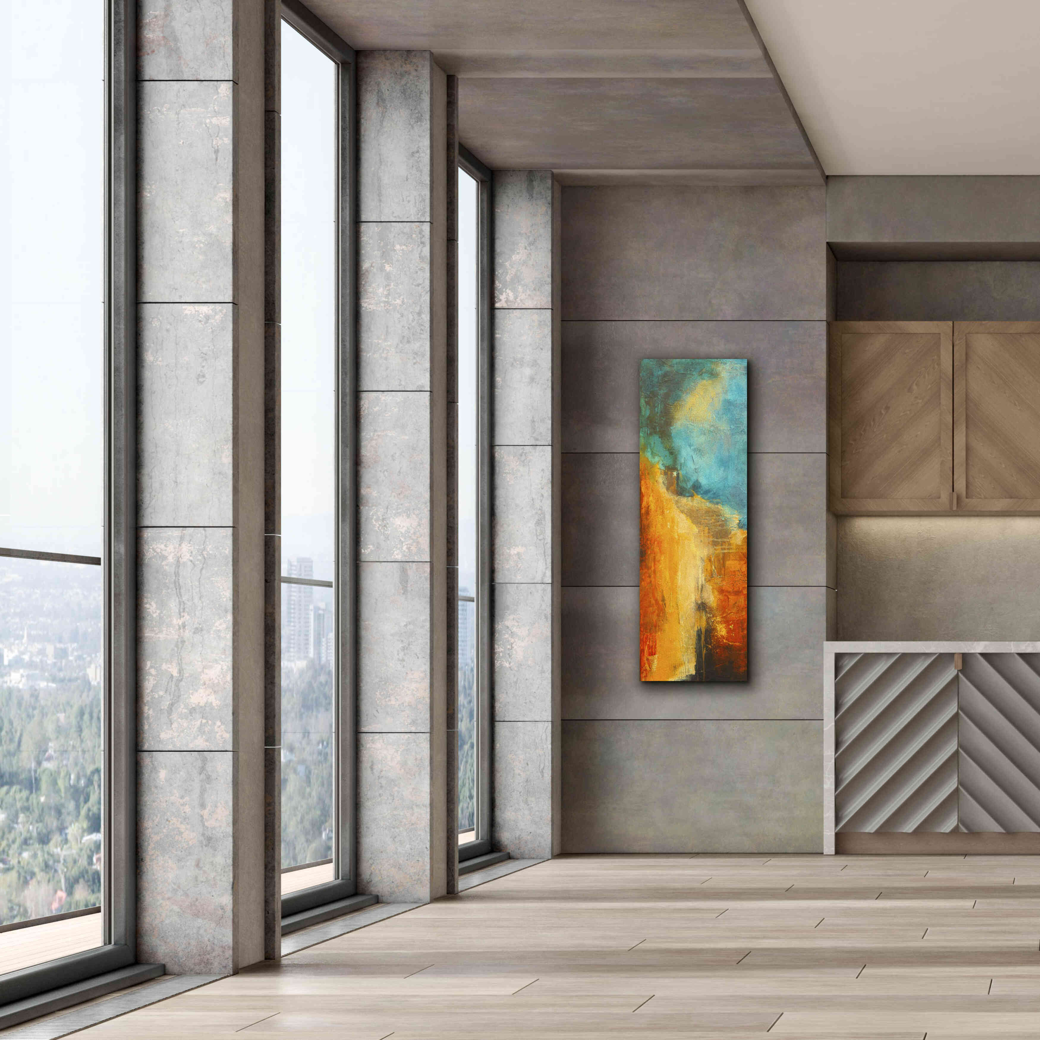 'Emeralds Cave II' by Erin Ashley, Giclee Canvas Wall Art,20 x 60