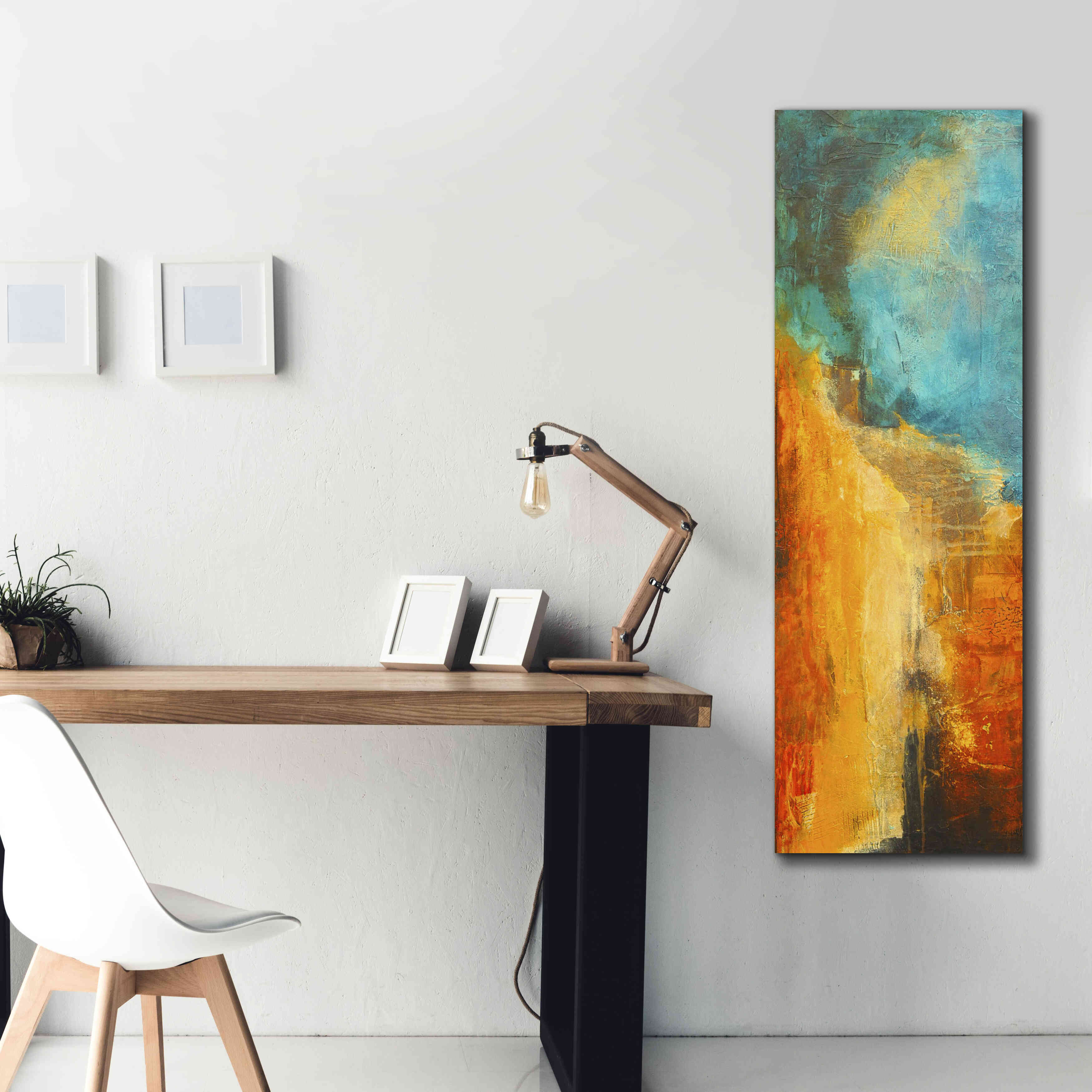 'Emeralds Cave II' by Erin Ashley, Giclee Canvas Wall Art,20 x 60