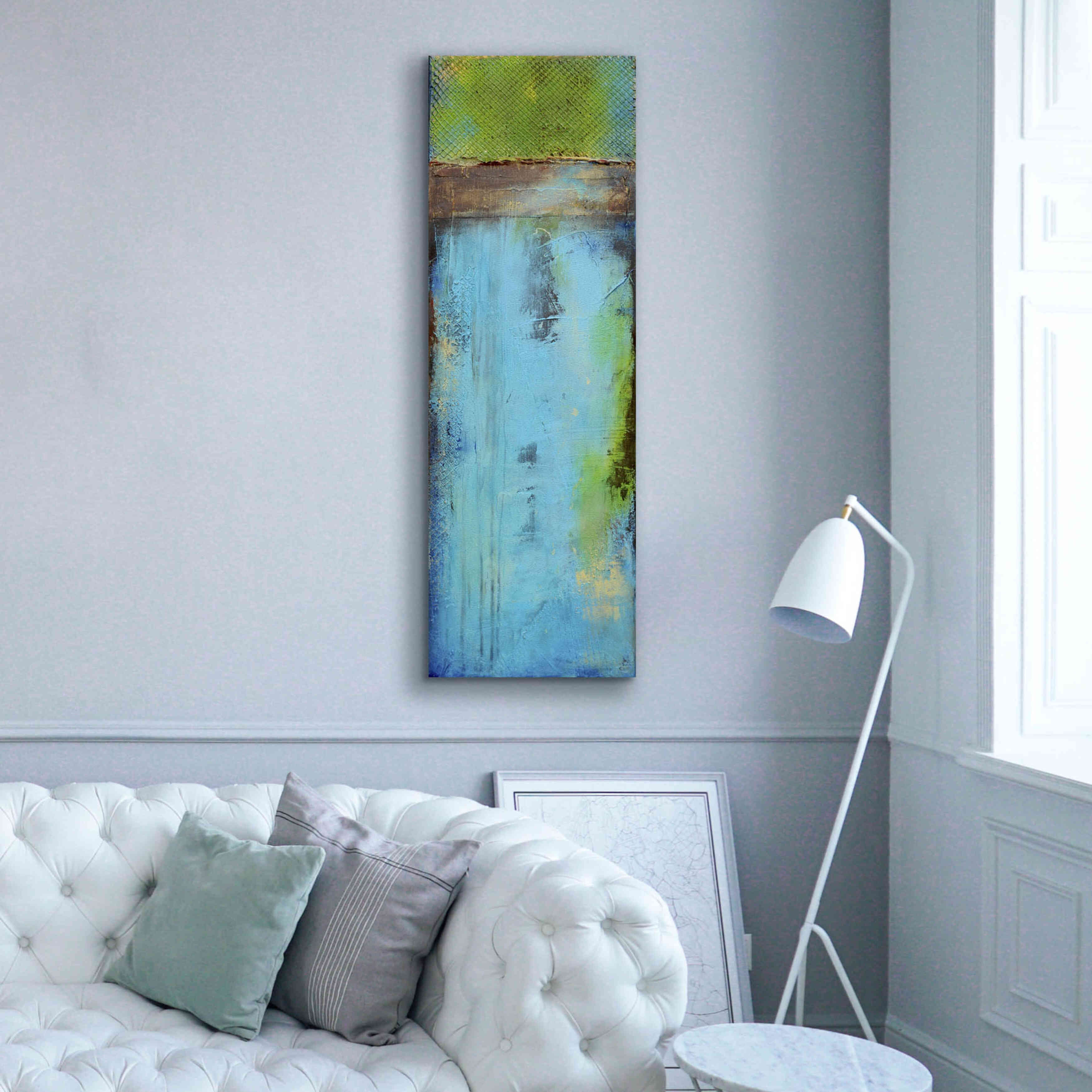'Fisher Island I' by Erin Ashley, Giclee Canvas Wall Art,20 x 60