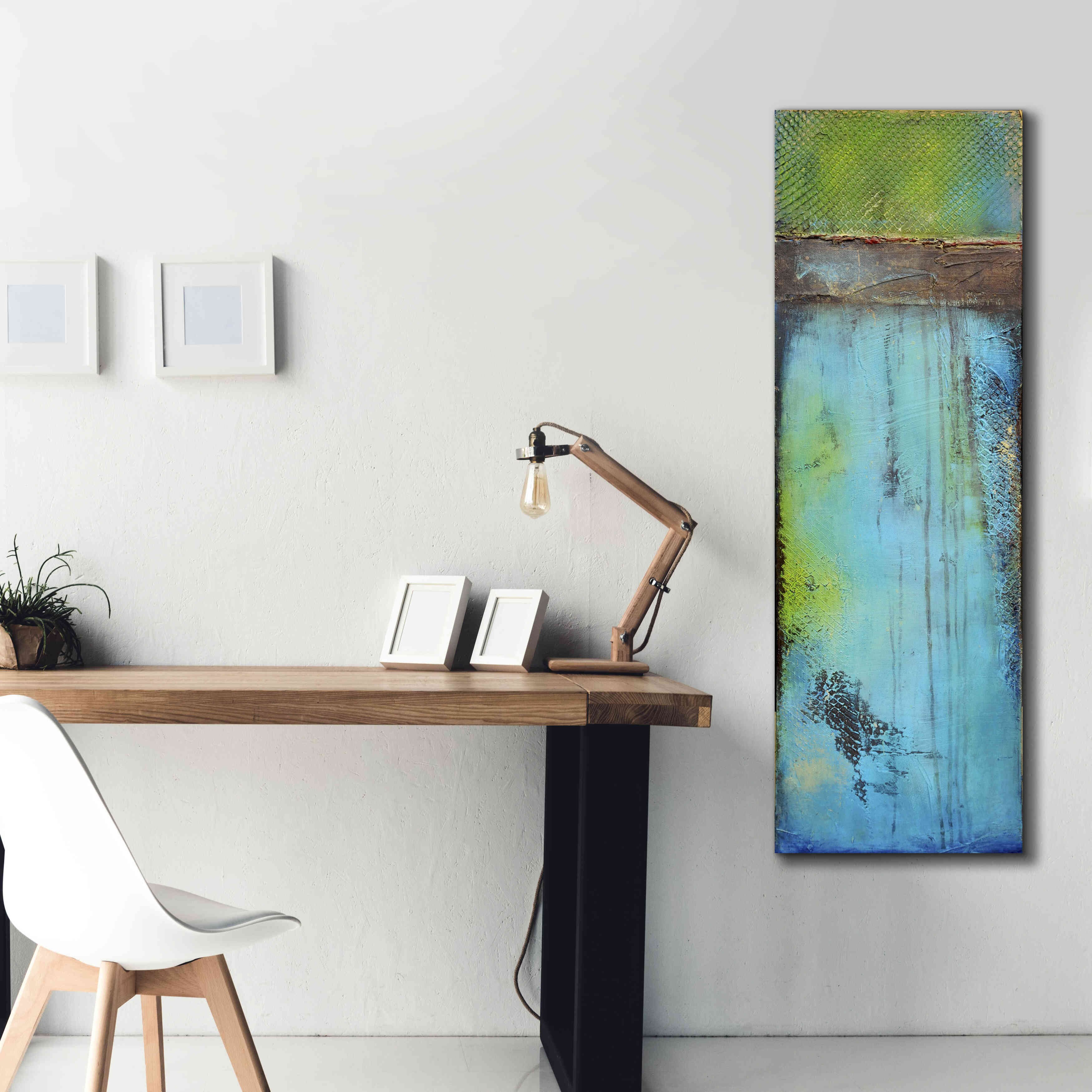 'Fisher Island II' by Erin Ashley, Giclee Canvas Wall Art,20 x 60