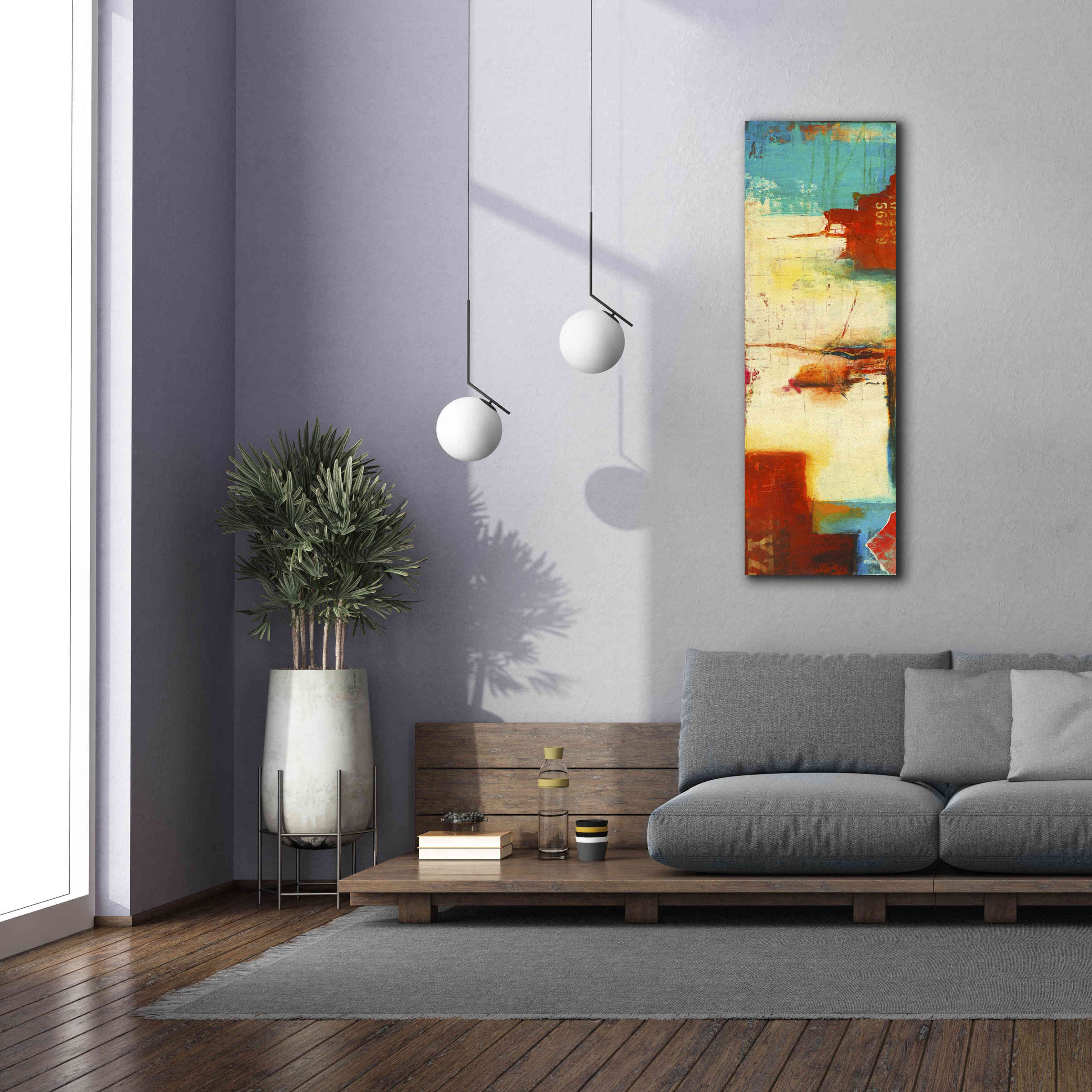 'Fragile I' by Erin Ashley, Giclee Canvas Wall Art,20 x 60