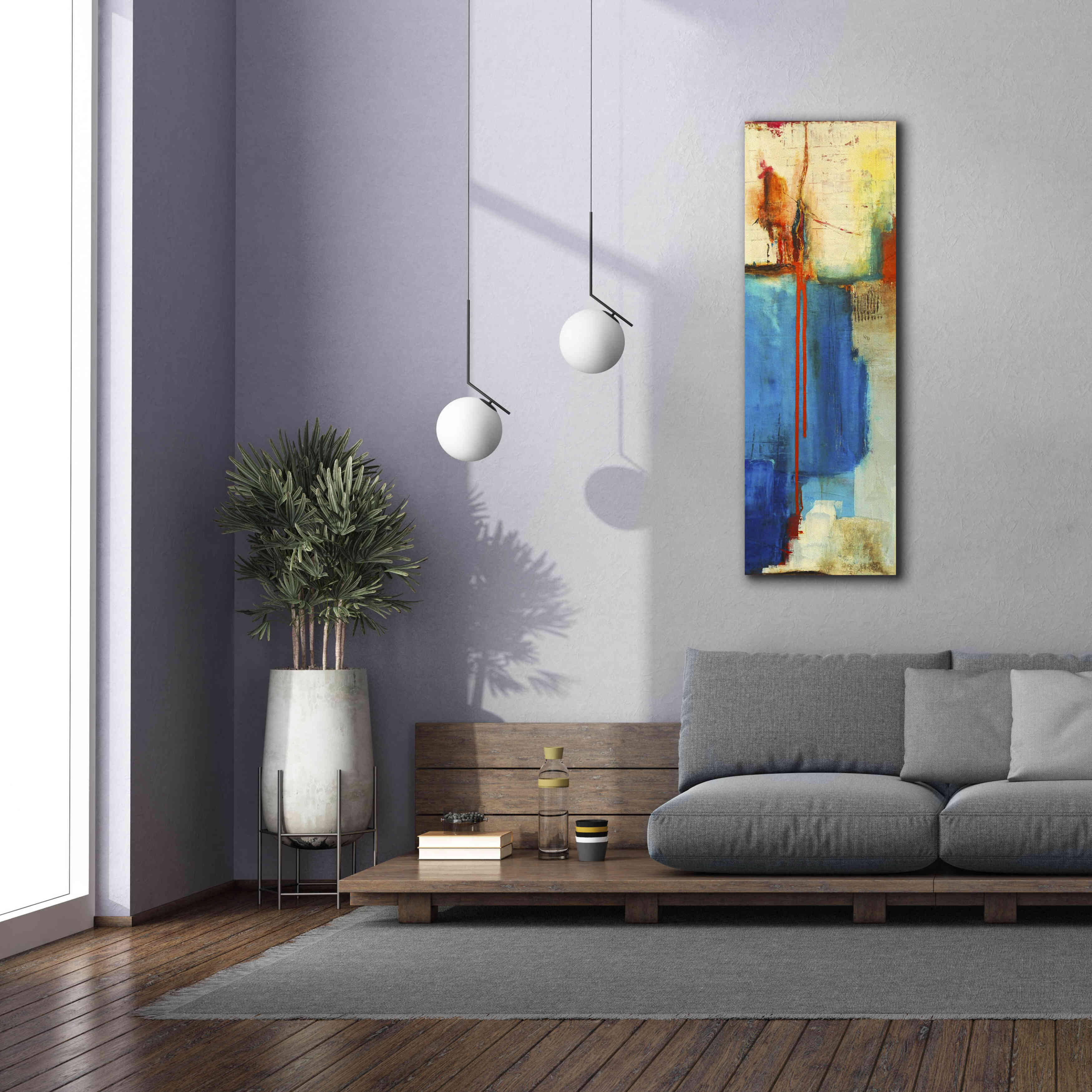 'Fragile II' by Erin Ashley, Giclee Canvas Wall Art,20 x 60