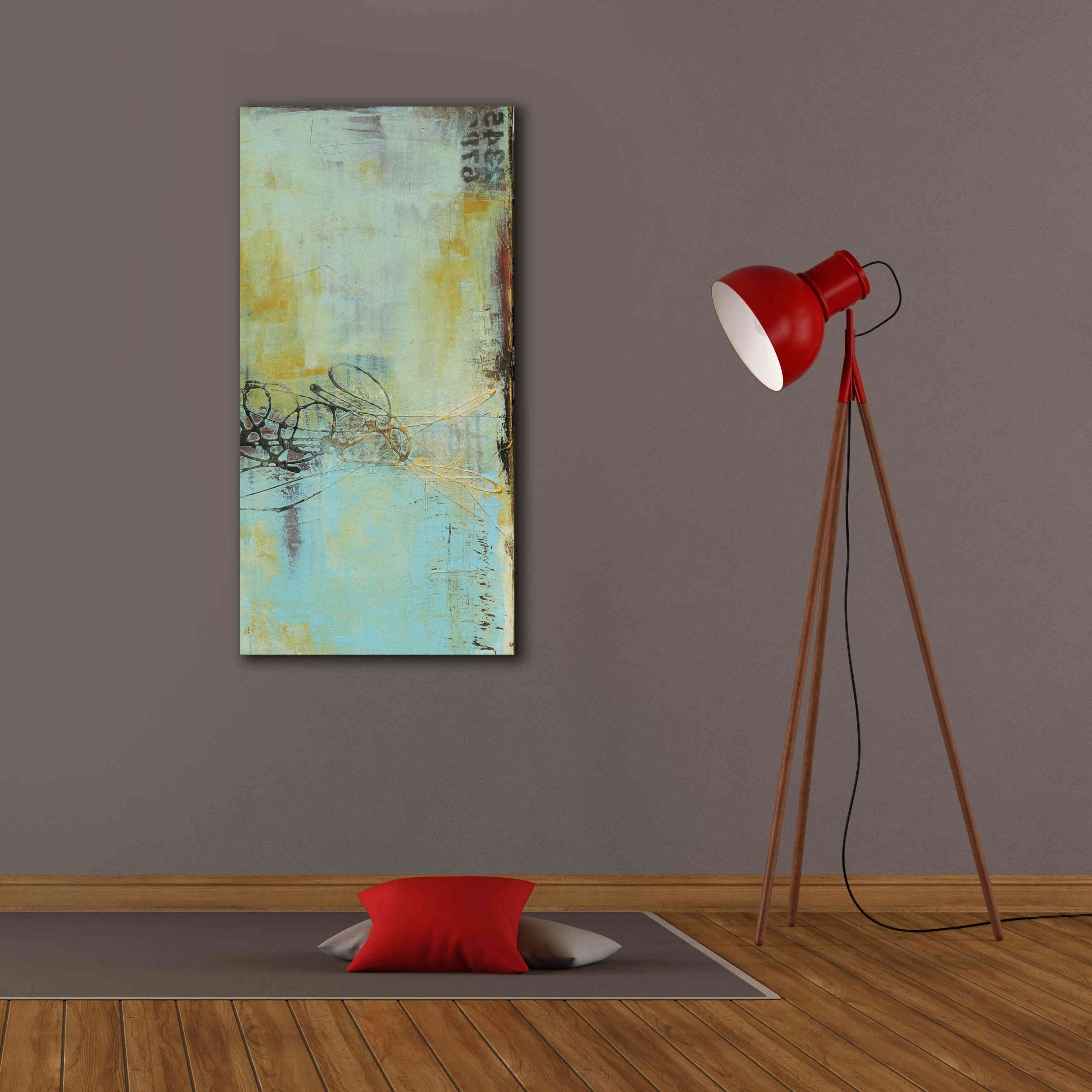 'Gin House Blues II' by Erin Ashley, Giclee Canvas Wall Art,20 x 40