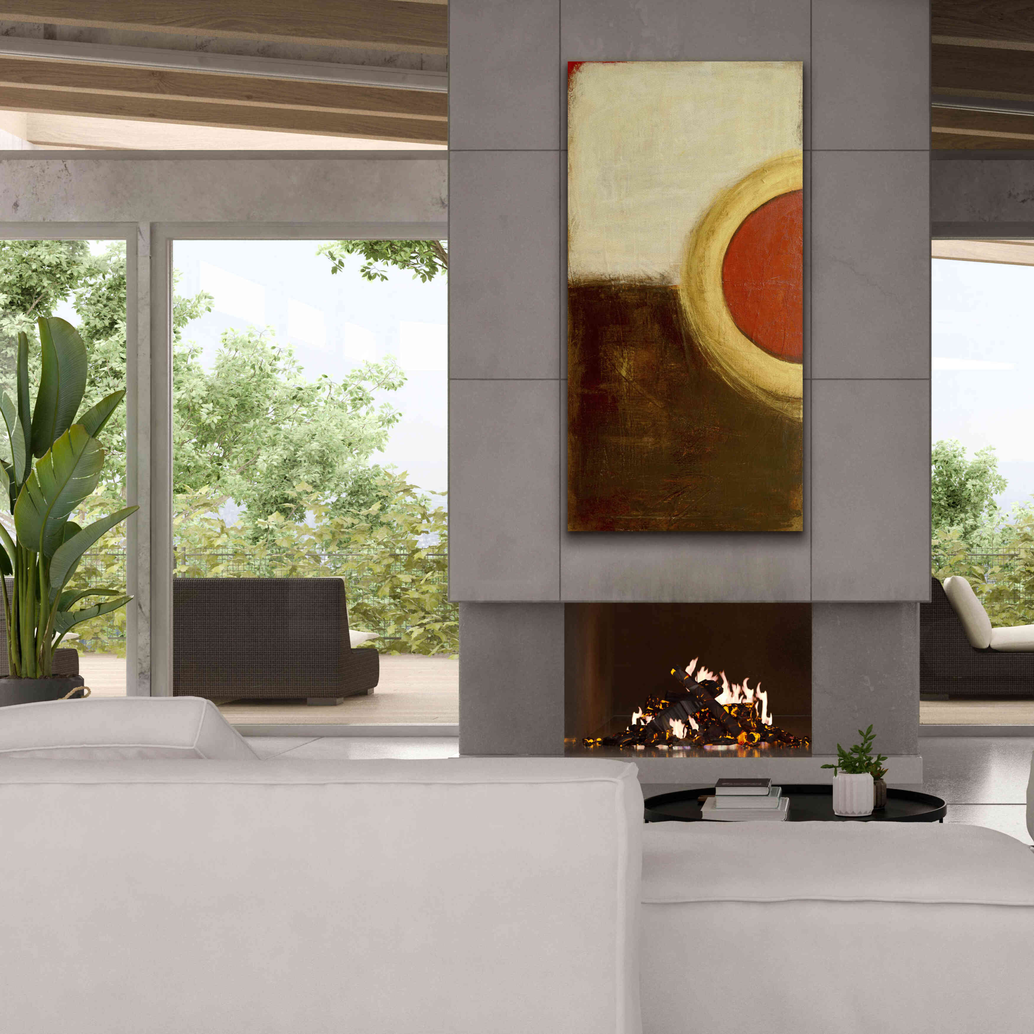 'Good Fortune I' by Erin Ashley, Giclee Canvas Wall Art,30 x 60