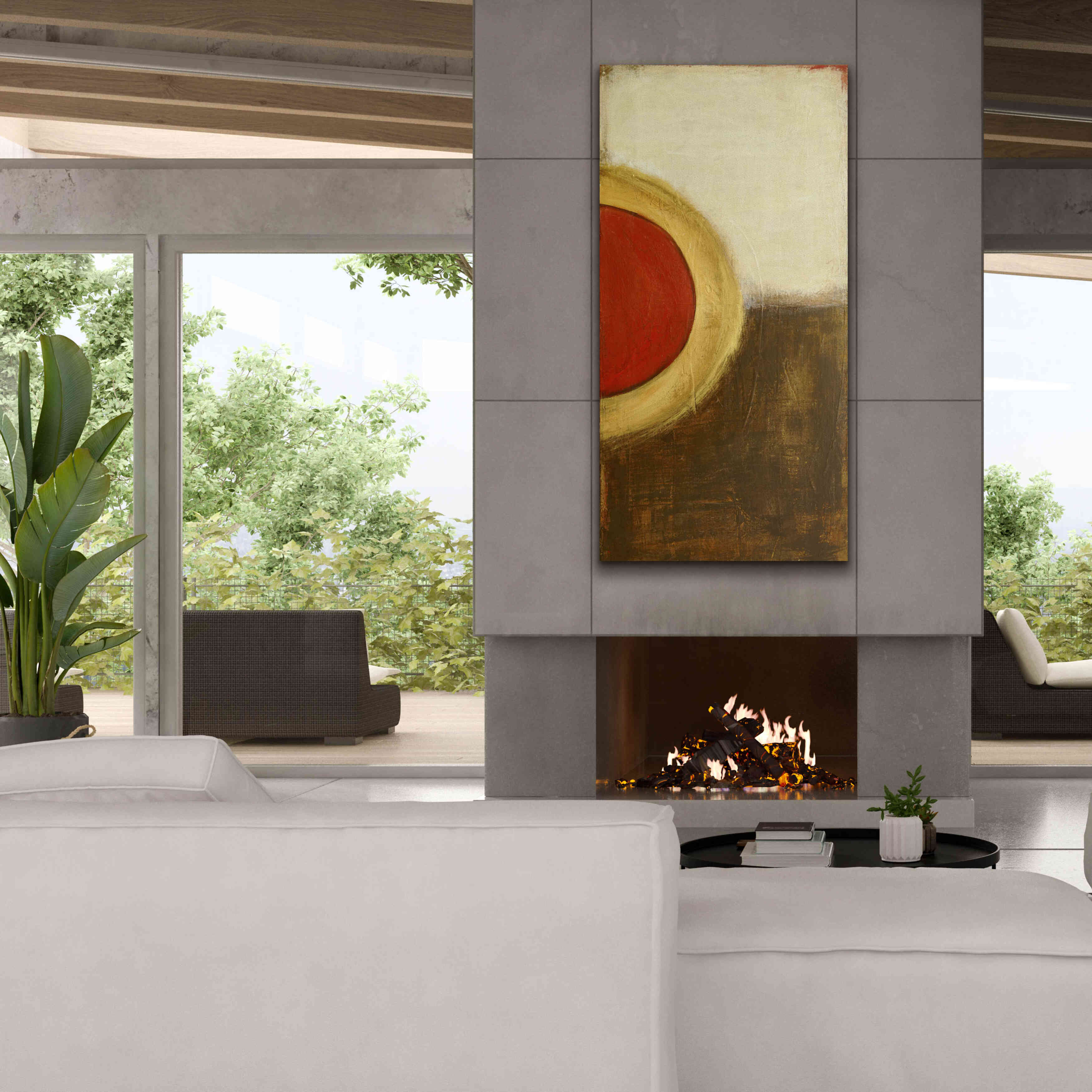 'Good Fortune II' by Erin Ashley, Giclee Canvas Wall Art,30 x 60