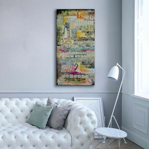 Image of 'In the Mix I' by Erin Ashley, Giclee Canvas Wall Art,30 x 60