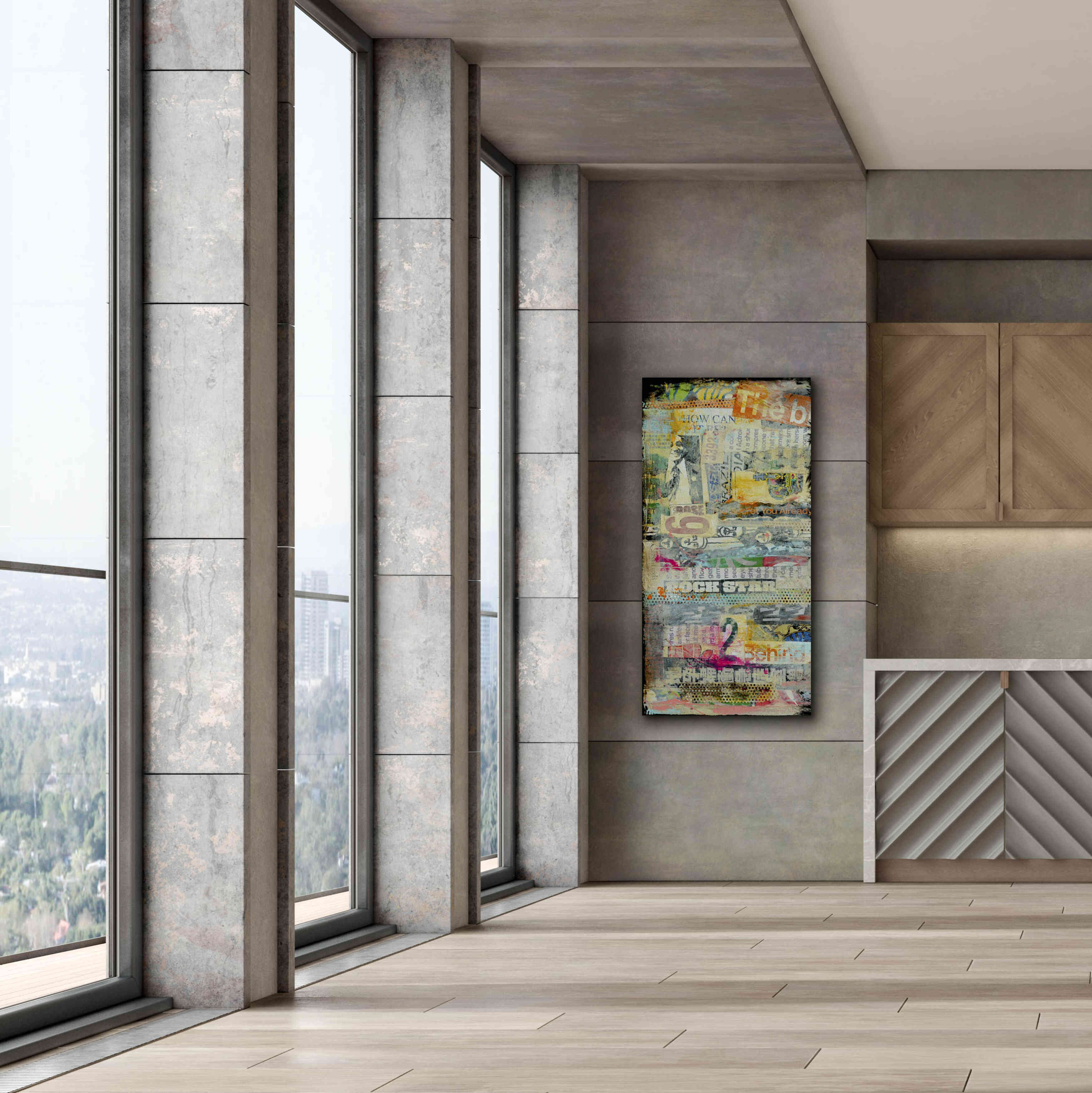 'In the Mix I' by Erin Ashley, Giclee Canvas Wall Art,30 x 60