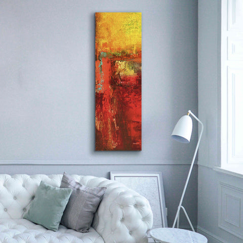 Image of 'Inner Circle III' by Erin Ashley, Giclee Canvas Wall Art,20 x 60