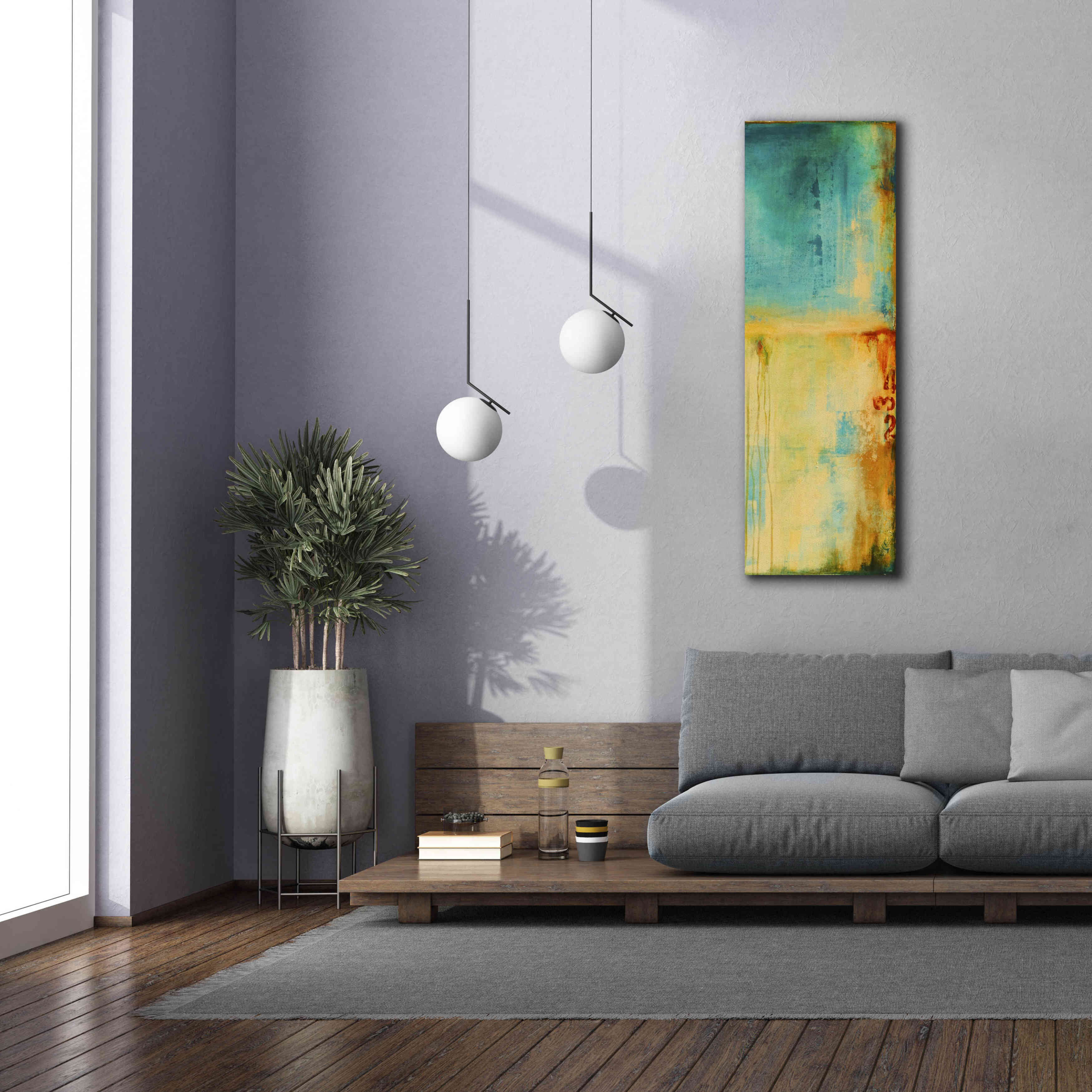 'Lazy Sunday I' by Erin Ashley, Giclee Canvas Wall Art,20 x 60