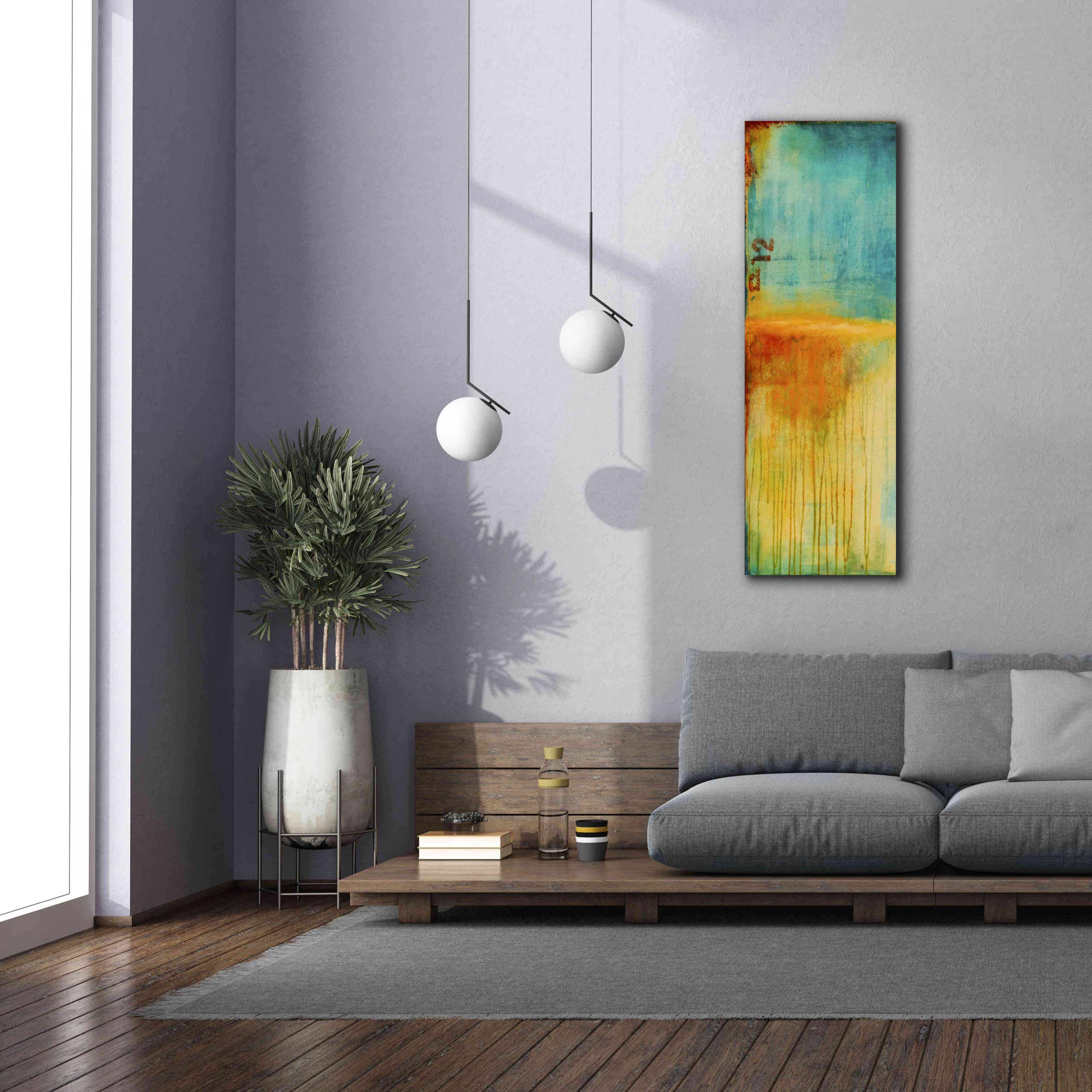 'Lazy Sunday II' by Erin Ashley, Giclee Canvas Wall Art,20 x 60