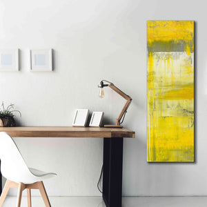 'Mellow Yellow II' by Erin Ashley, Giclee Canvas Wall Art,20 x 60