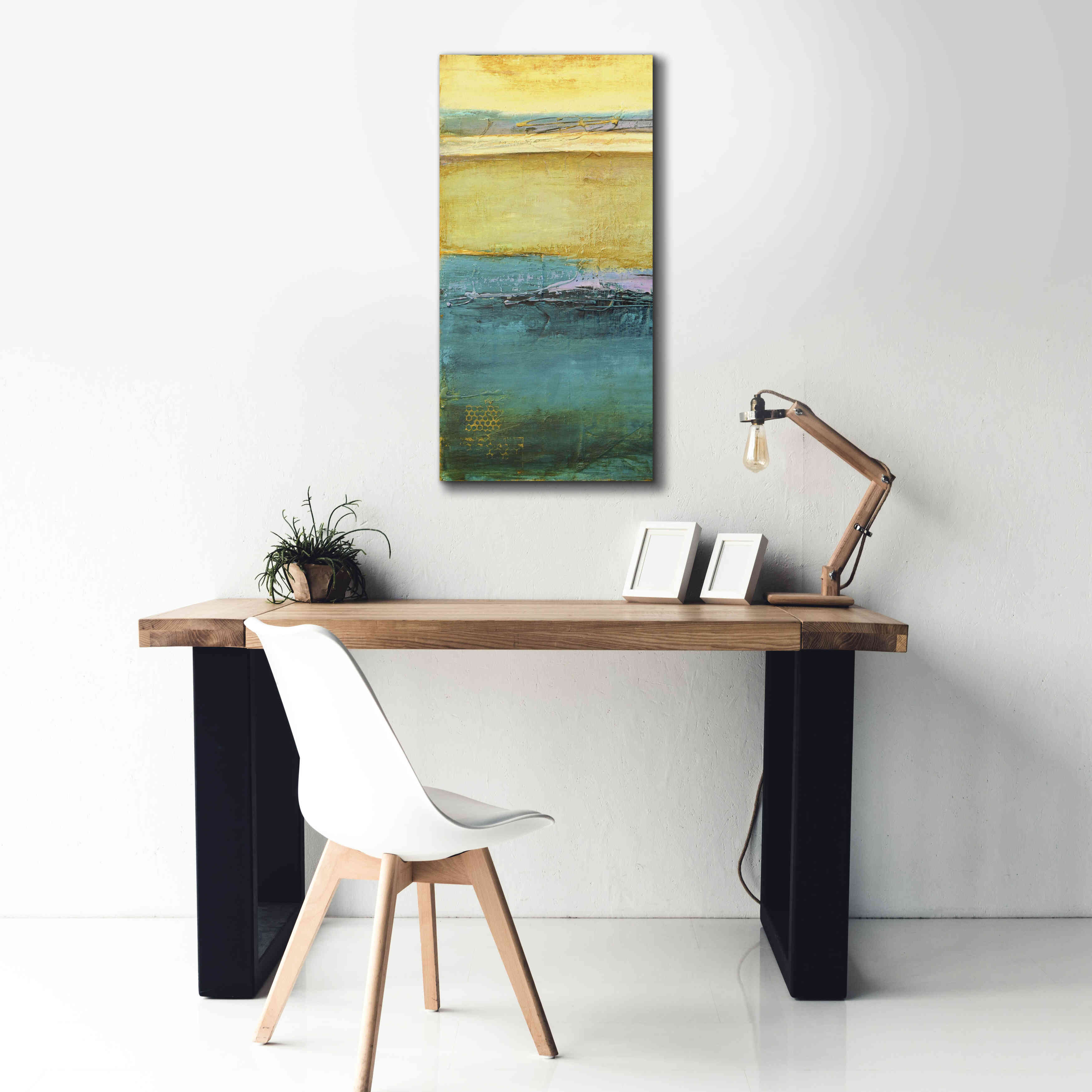 'UA Mystic Jewel II' by Erin Ashley, Giclee Canvas Wall Art,20 x 40