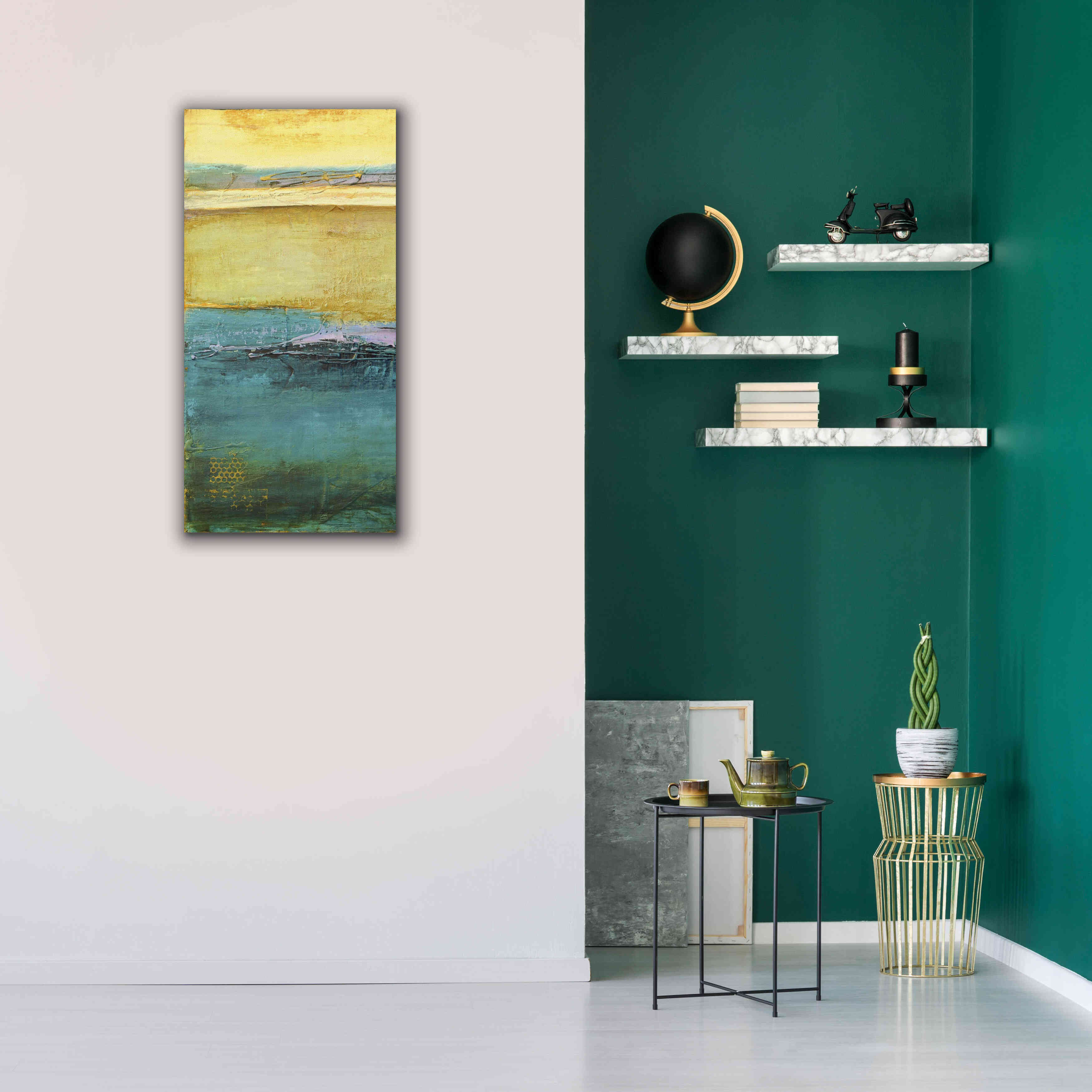 'UA Mystic Jewel II' by Erin Ashley, Giclee Canvas Wall Art,20 x 40