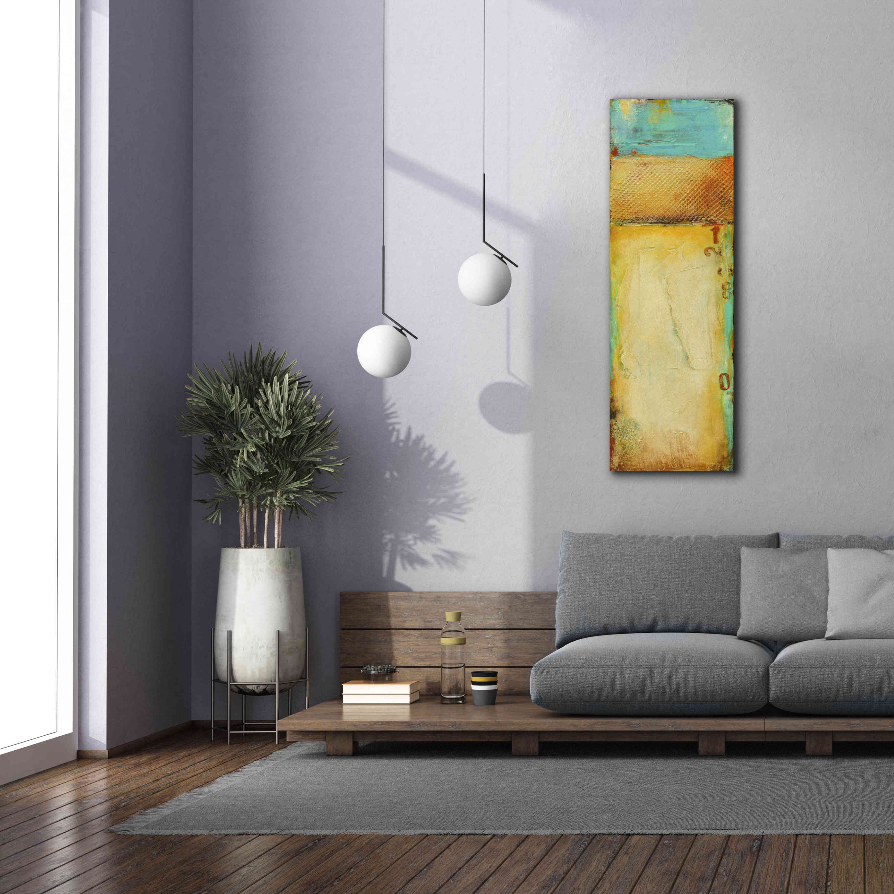 'Old Island Harbor II' by Erin Ashley, Giclee Canvas Wall Art,20 x 60