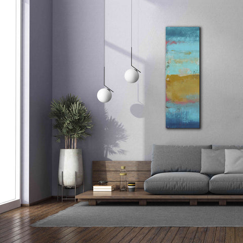 Image of 'Riviera Bay I' by Erin Ashley, Giclee Canvas Wall Art,20 x 60