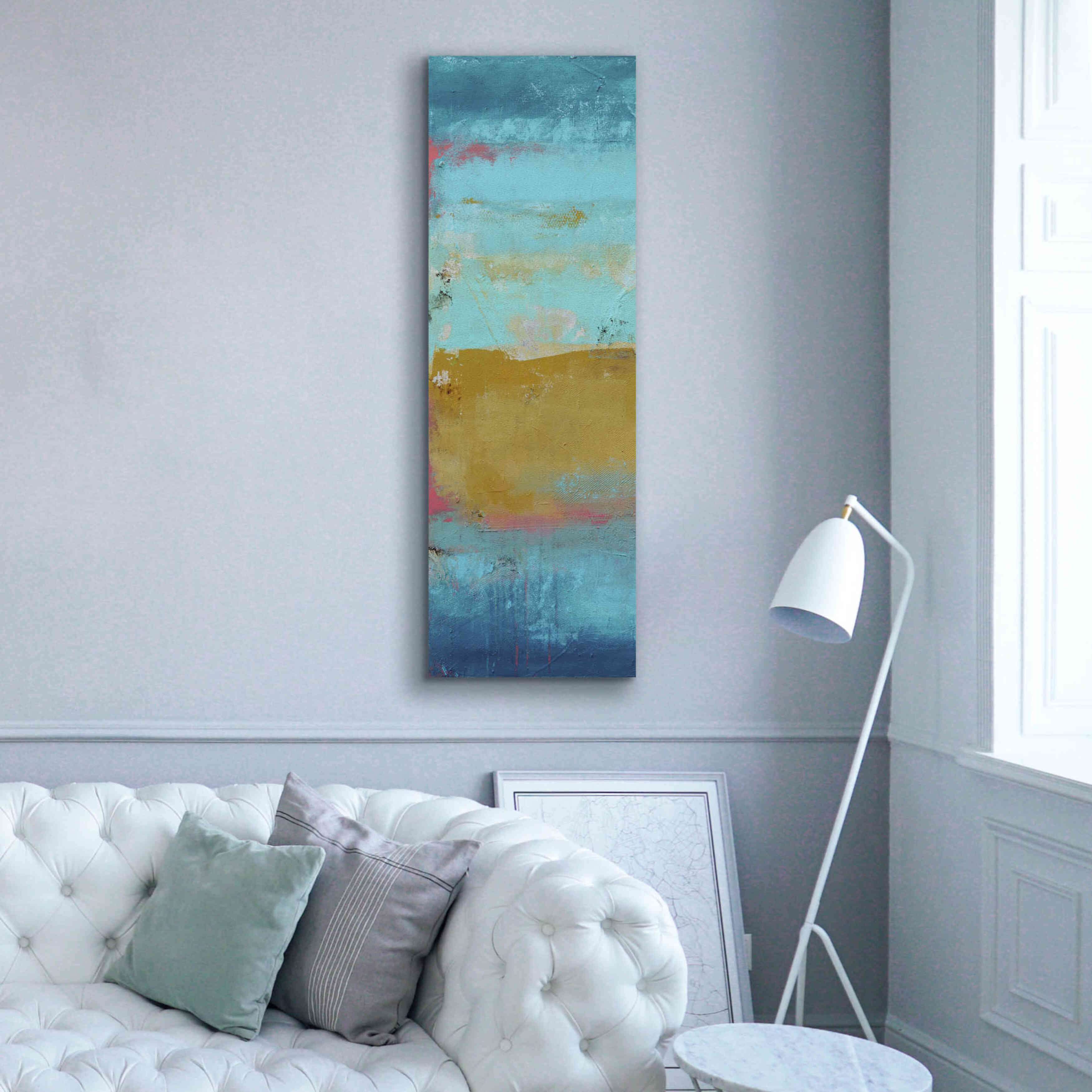 'Riviera Bay I' by Erin Ashley, Giclee Canvas Wall Art,20 x 60