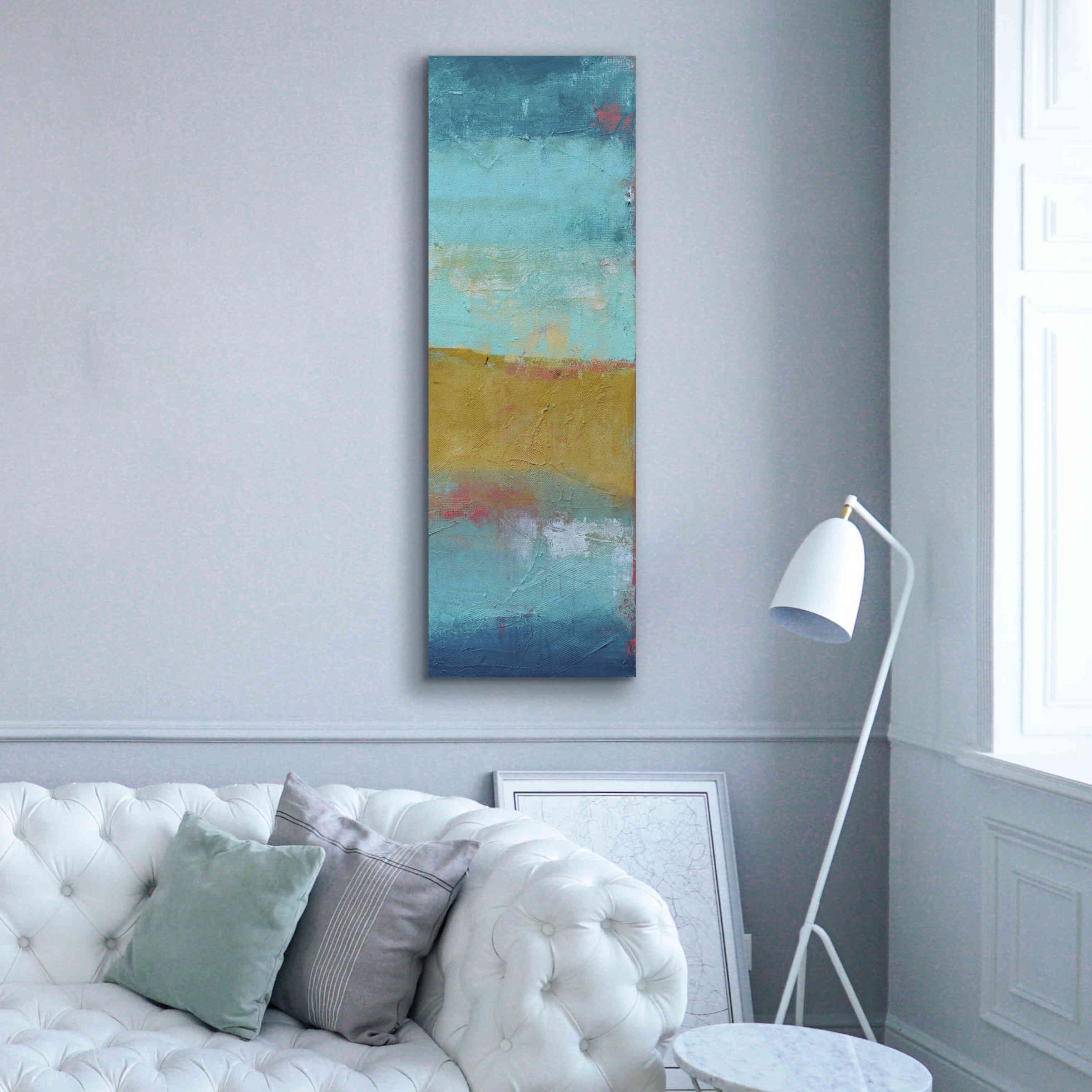 'Riviera Bay II' by Erin Ashley, Giclee Canvas Wall Art,20 x 60
