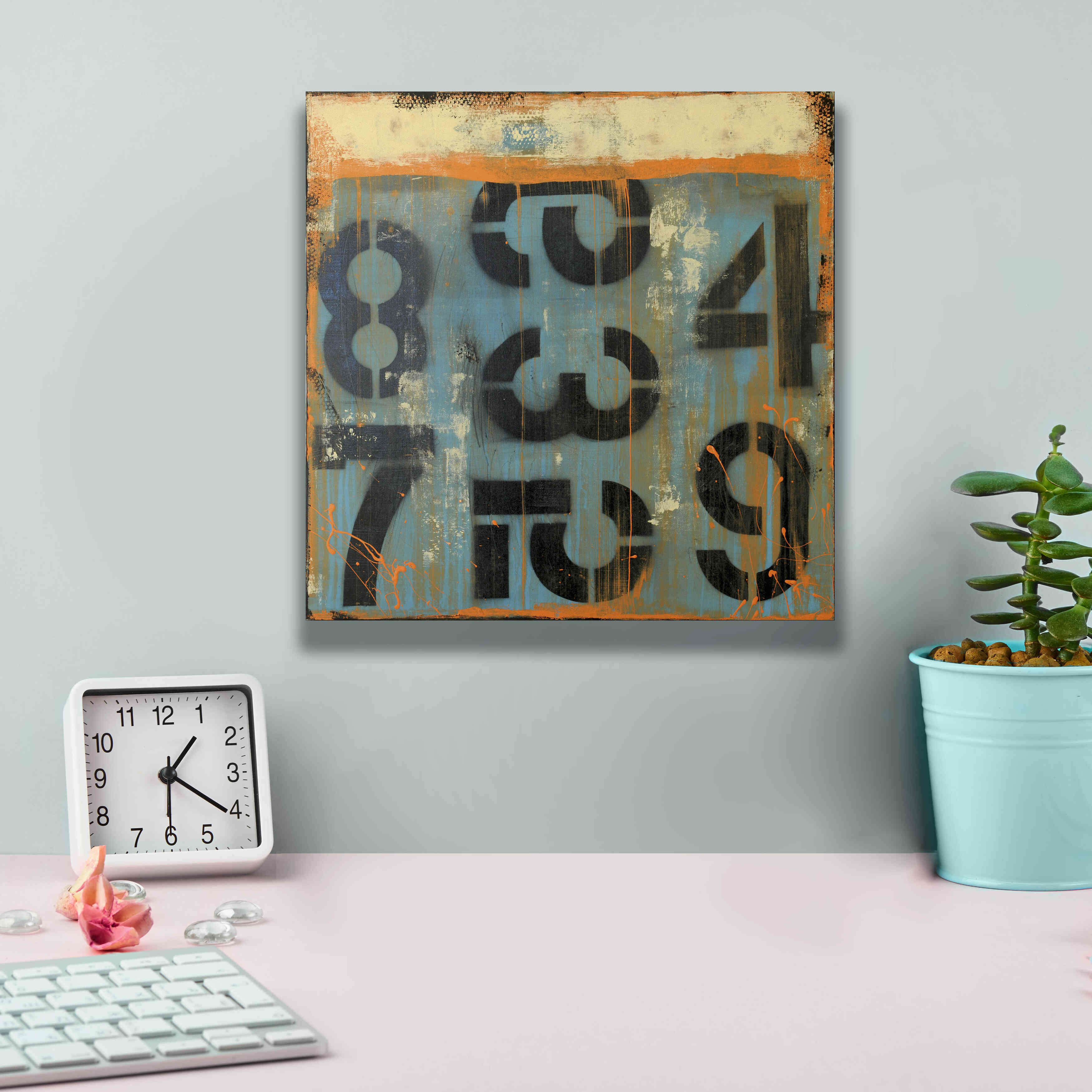 'Score Card' by Erin Ashley, Giclee Canvas Wall Art,12 x 12