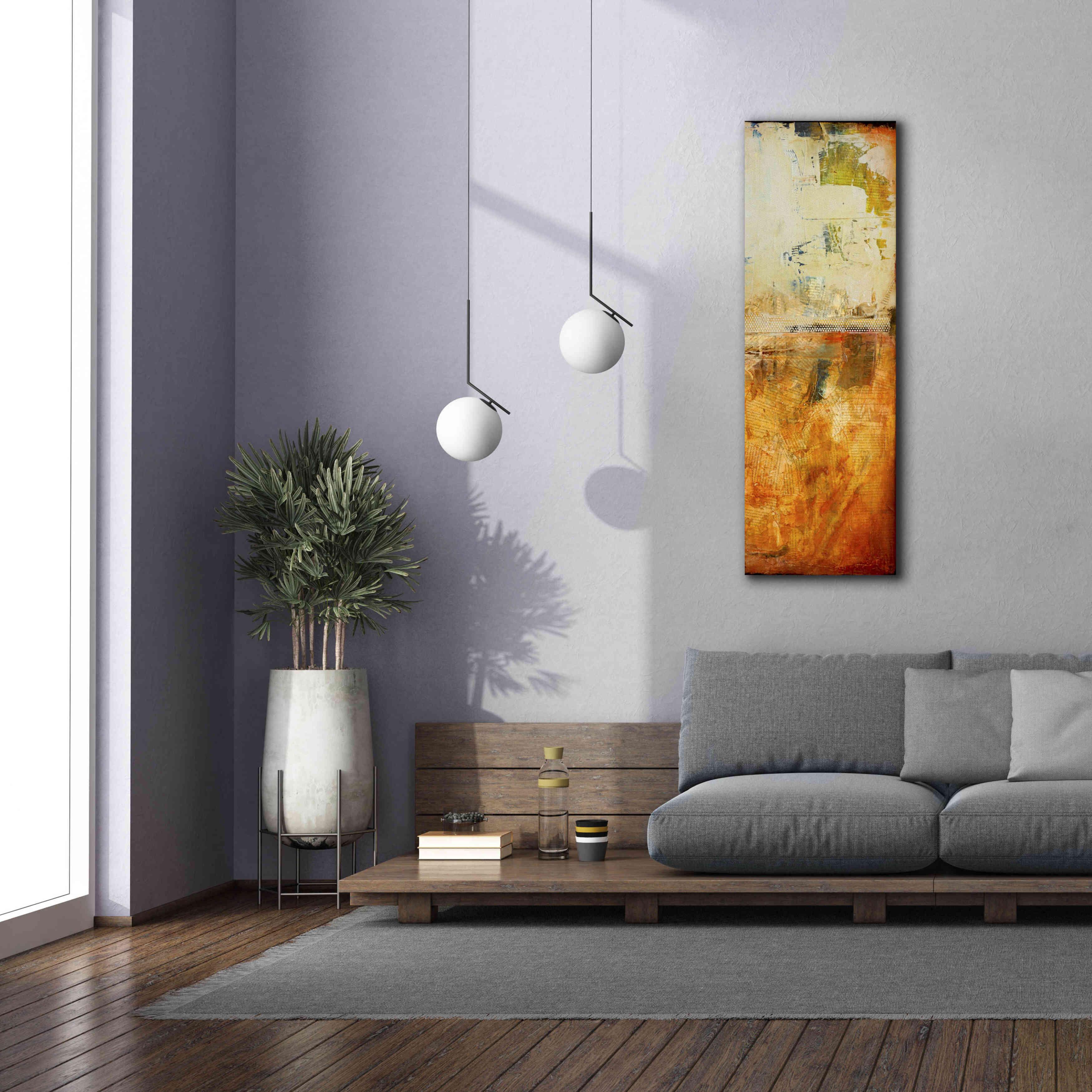 'Story in Your Eyes II' by Erin Ashley, Giclee Canvas Wall Art,20 x 60