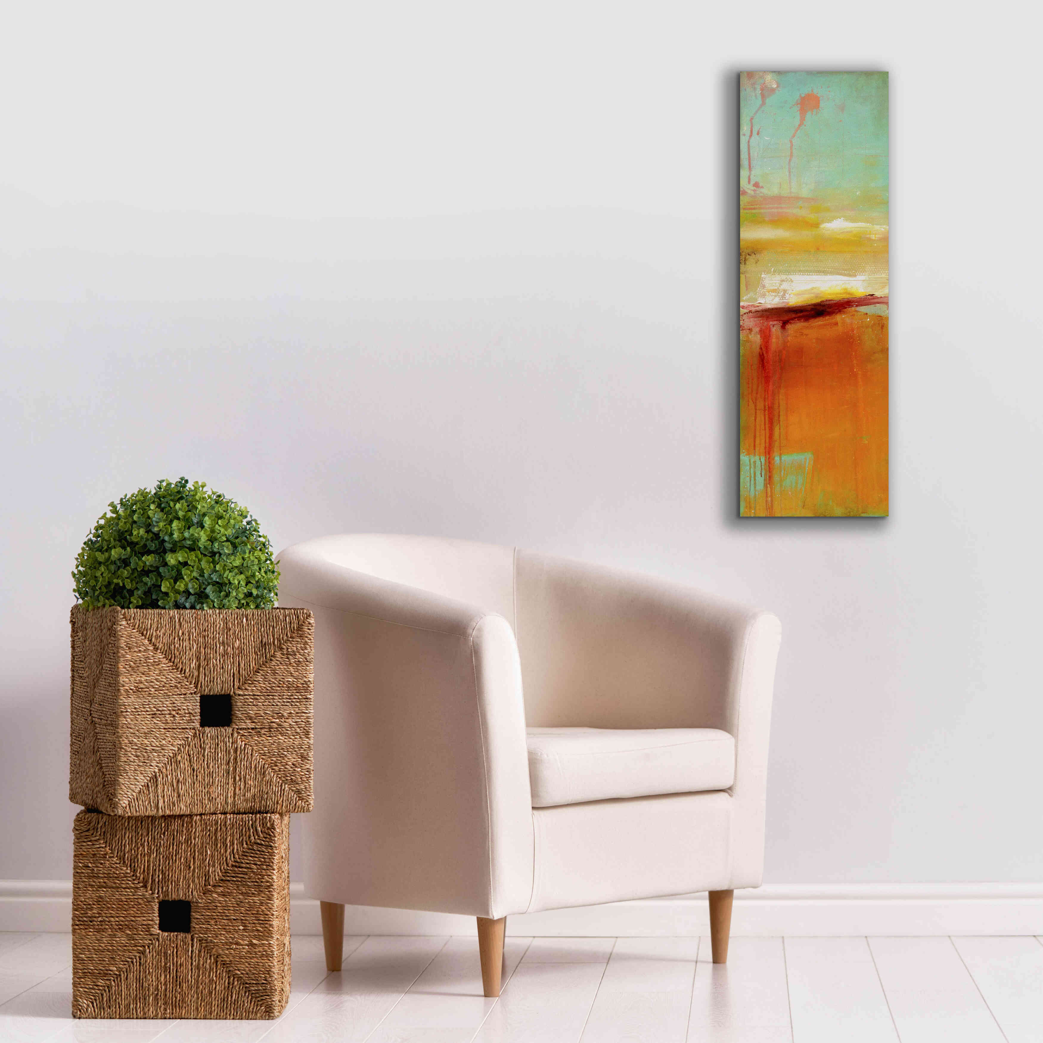 'Sugar Bay I' by Erin Ashley, Giclee Canvas Wall Art,12 x 36