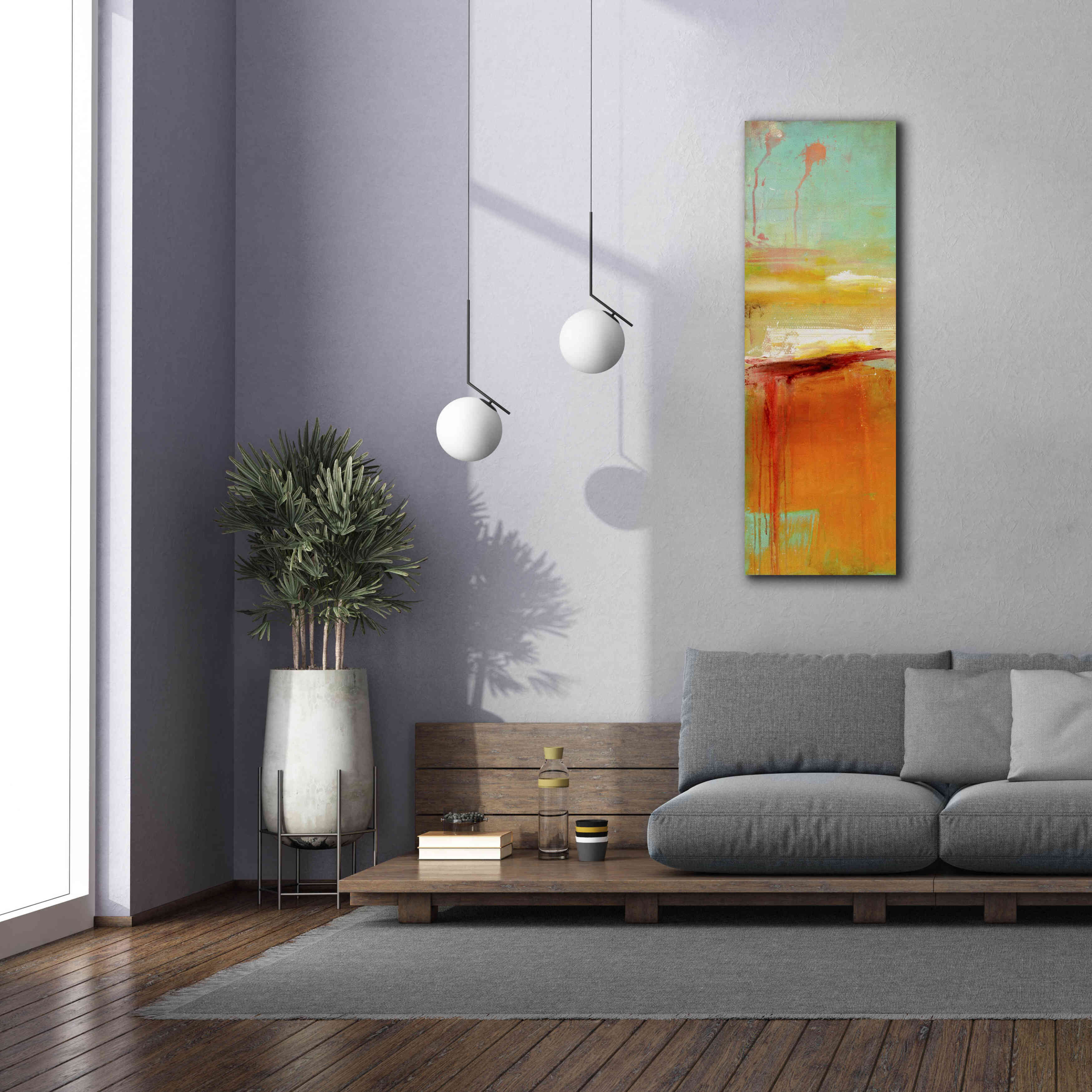 'Sugar Bay I' by Erin Ashley, Giclee Canvas Wall Art,20 x 60