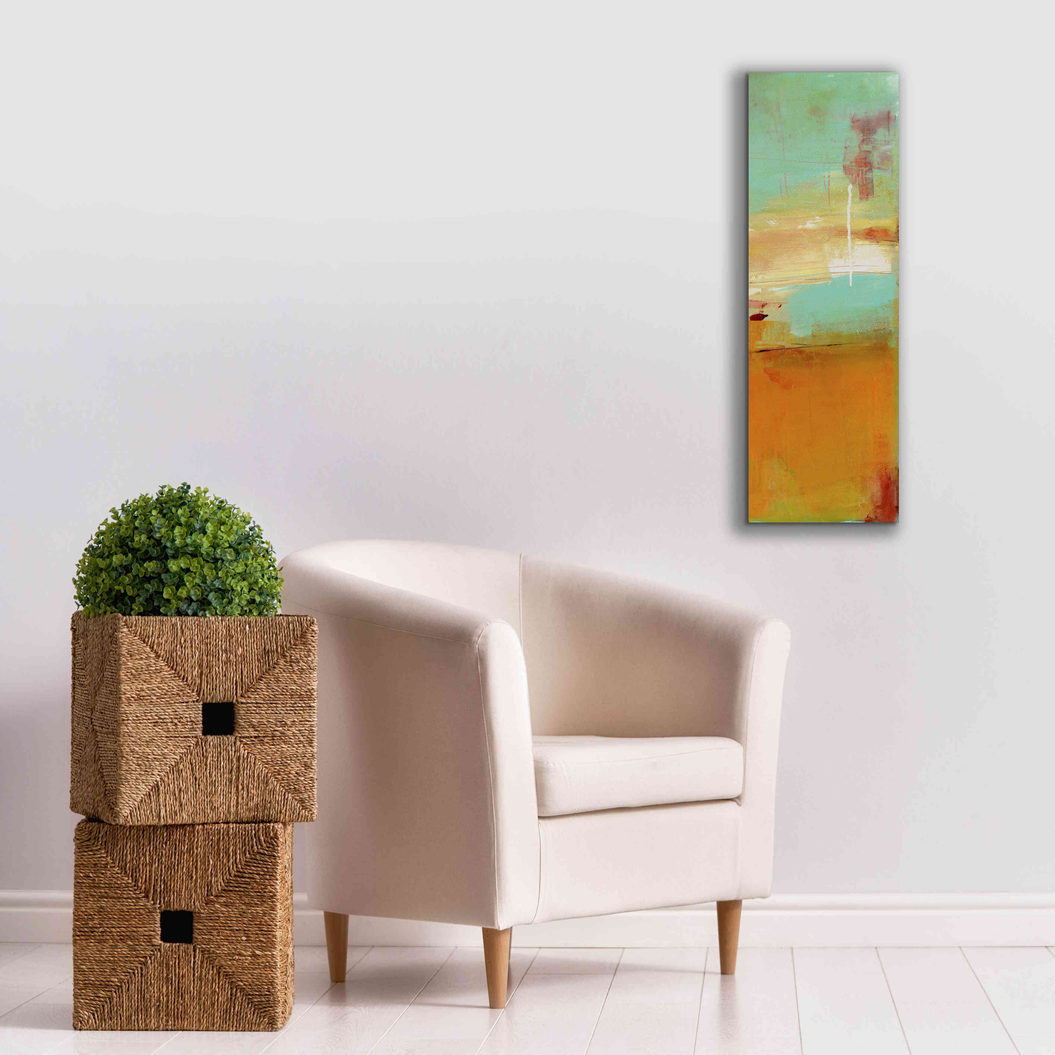 'Sugar Bay II' by Erin Ashley, Giclee Canvas Wall Art,12 x 36