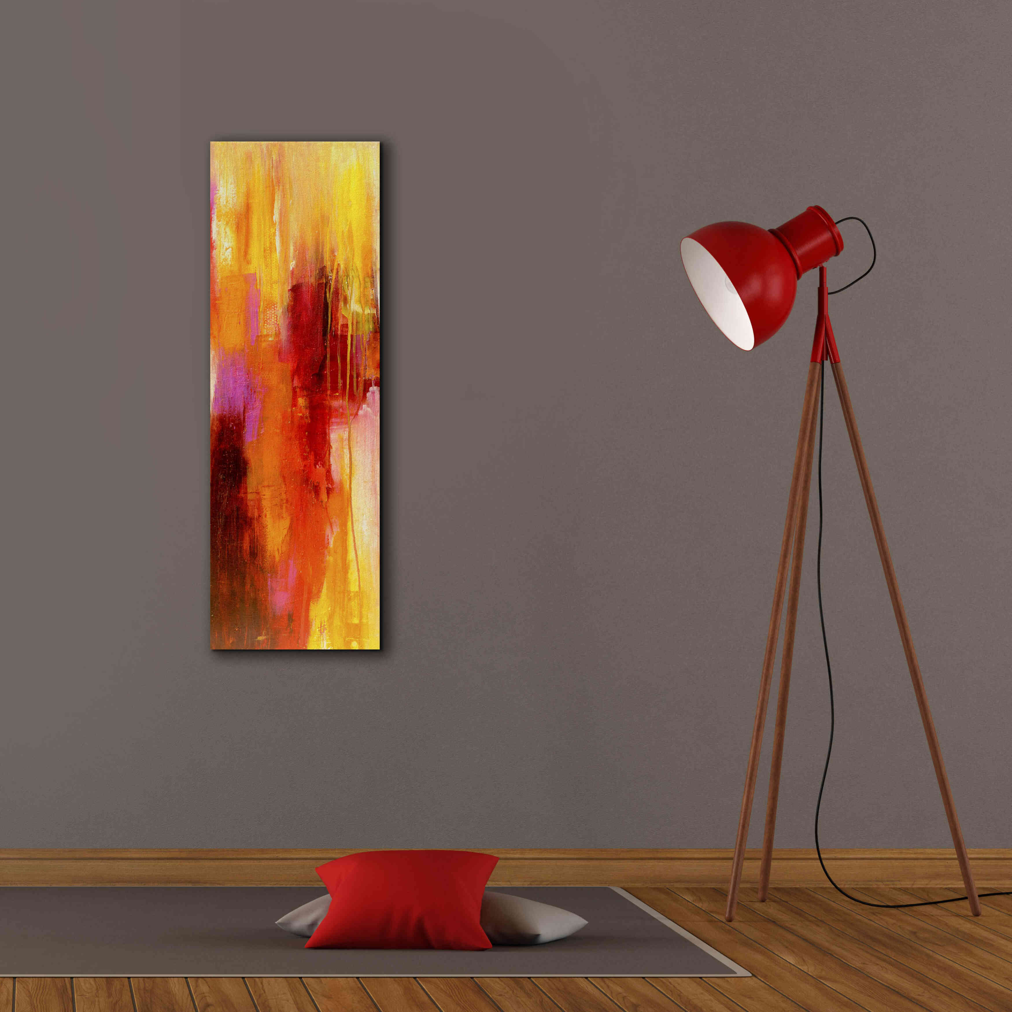 'Sweet Karma I' by Erin Ashley, Giclee Canvas Wall Art,12 x 36