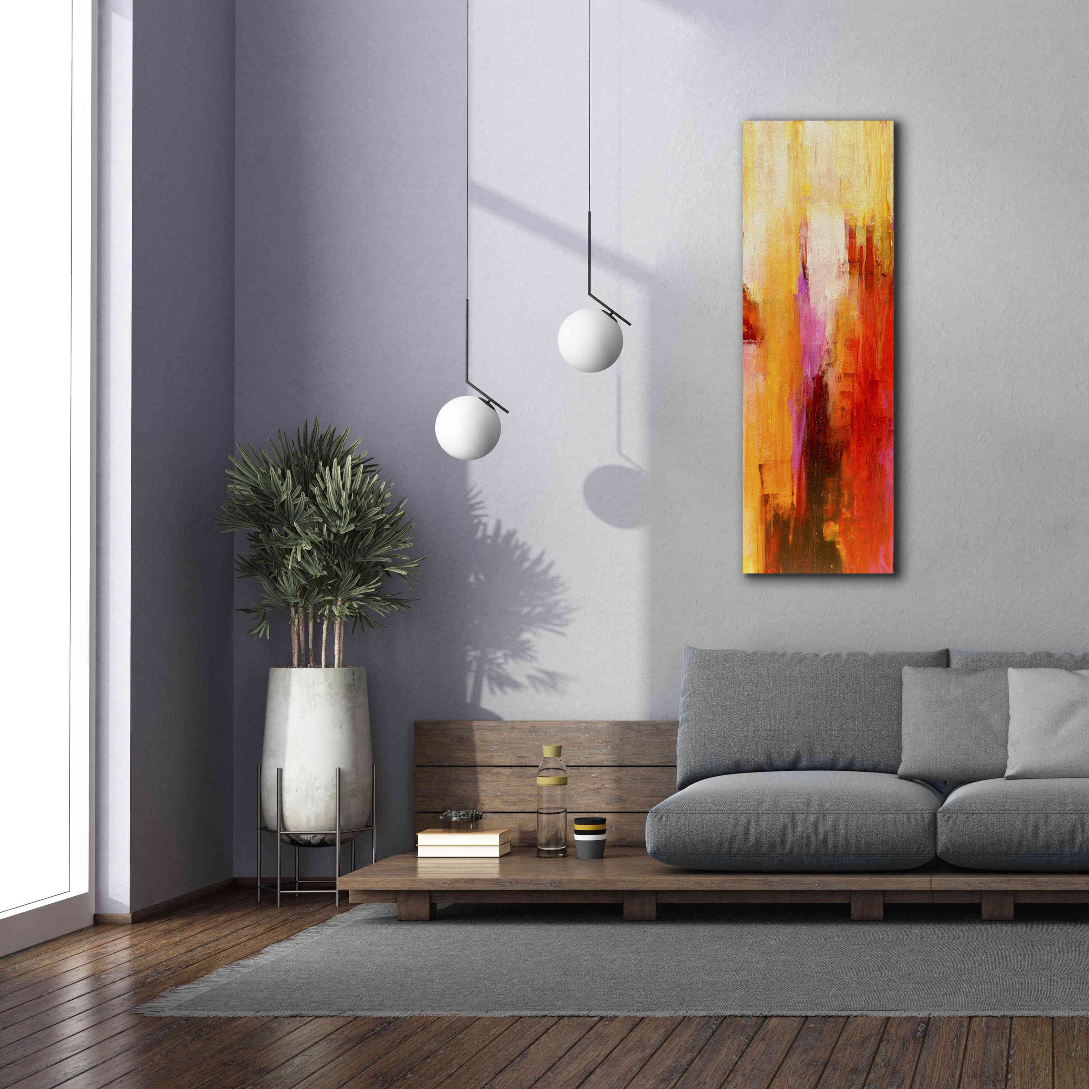 'Sweet Karma II' by Erin Ashley, Giclee Canvas Wall Art,20 x 60