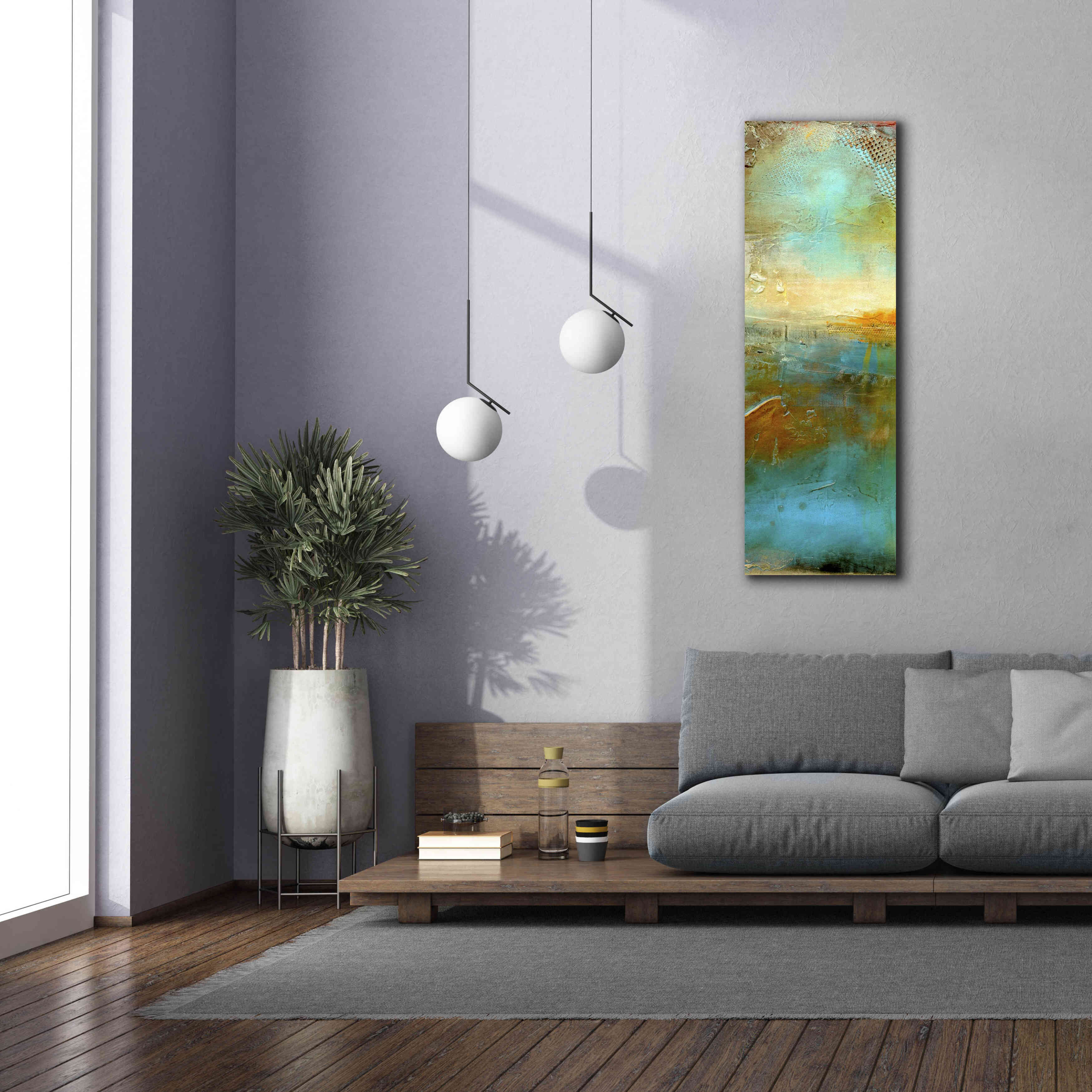 'Urban Decay II' by Erin Ashley, Giclee Canvas Wall Art,20 x 60