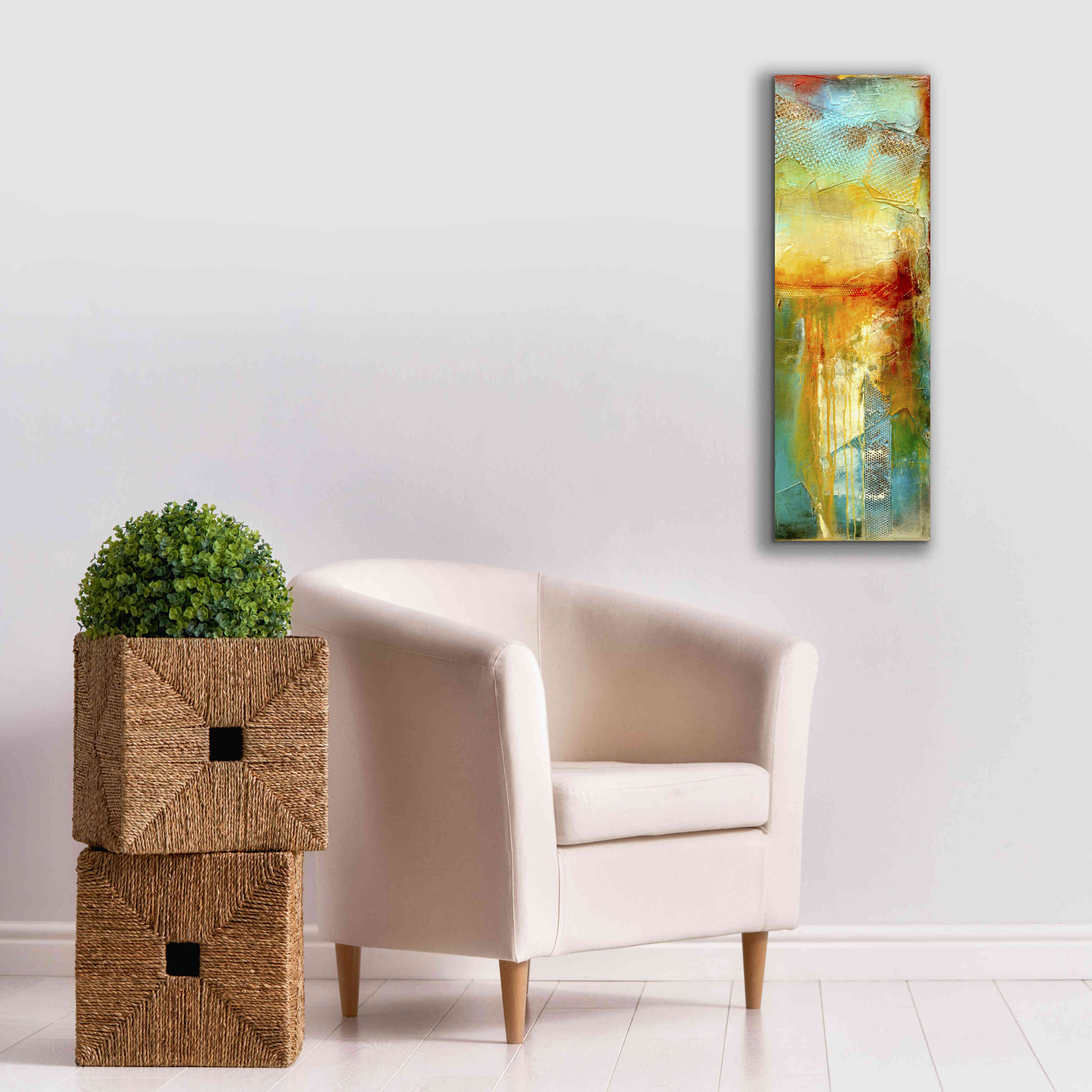 'Urban Decay III' by Erin Ashley, Giclee Canvas Wall Art,12 x 36