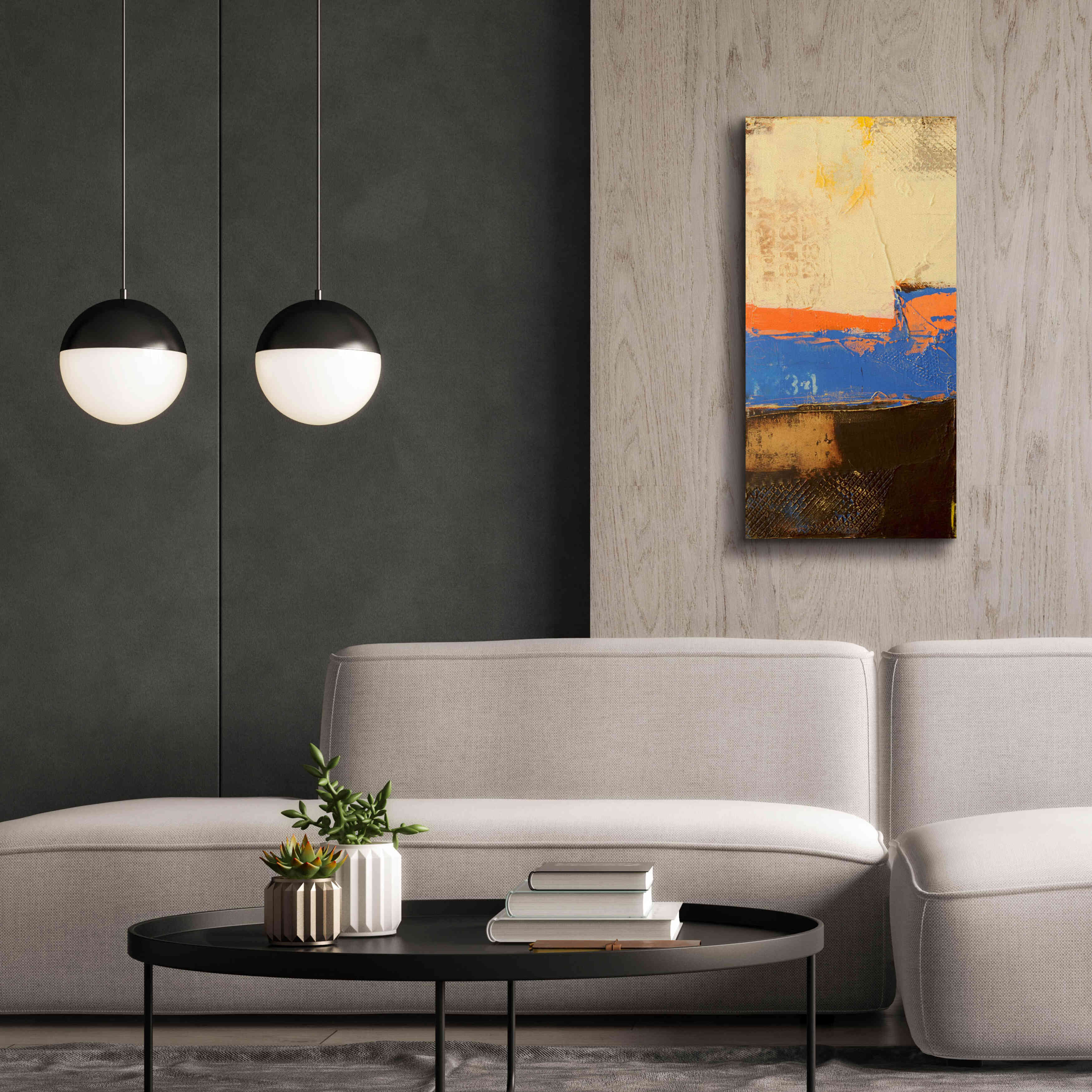 'Urban District I' by Erin Ashley, Giclee Canvas Wall Art,20 x 40